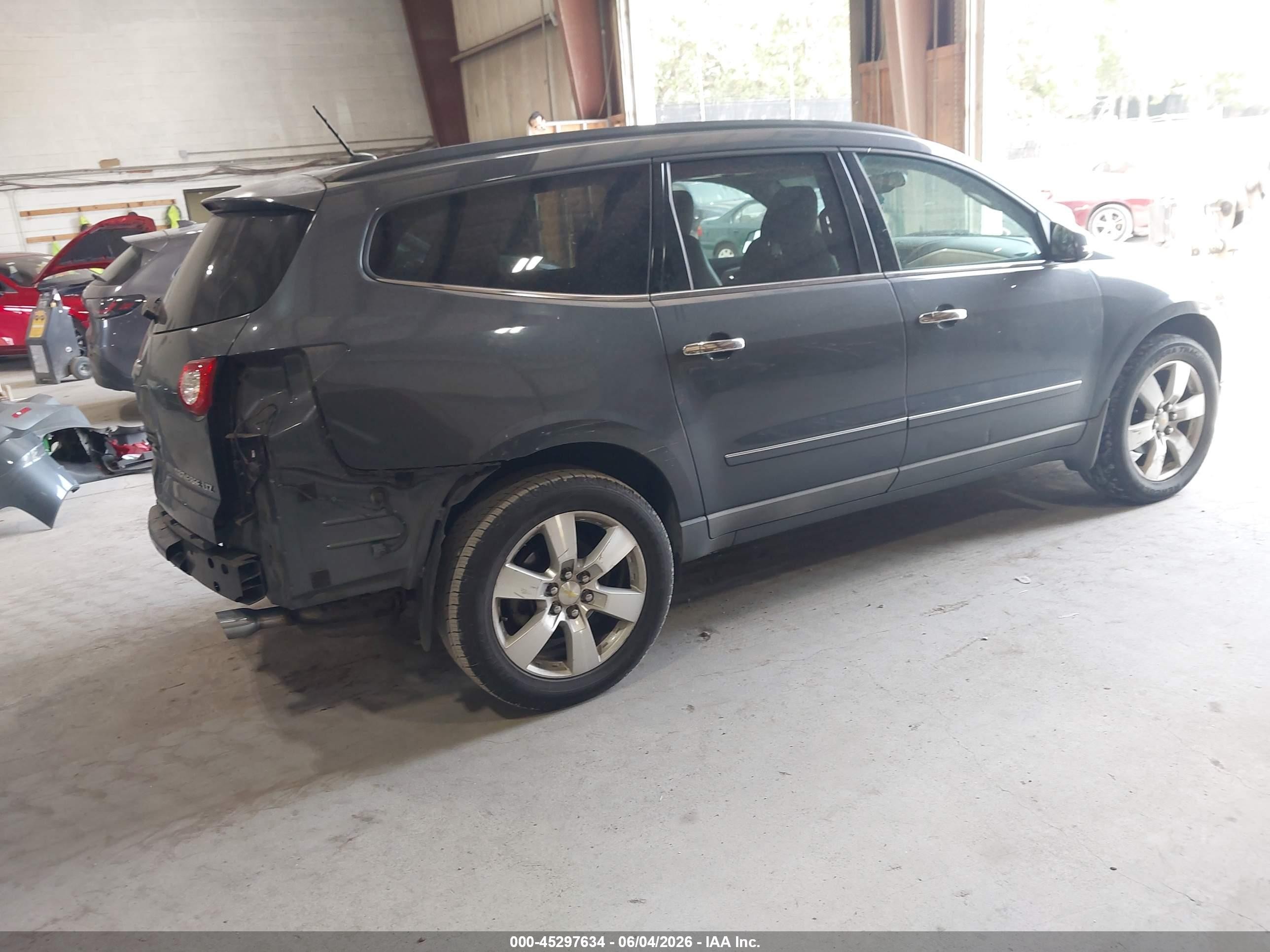2009 Chevrolet Traverse Ltz Серый vin: 1GNER33D19S164880