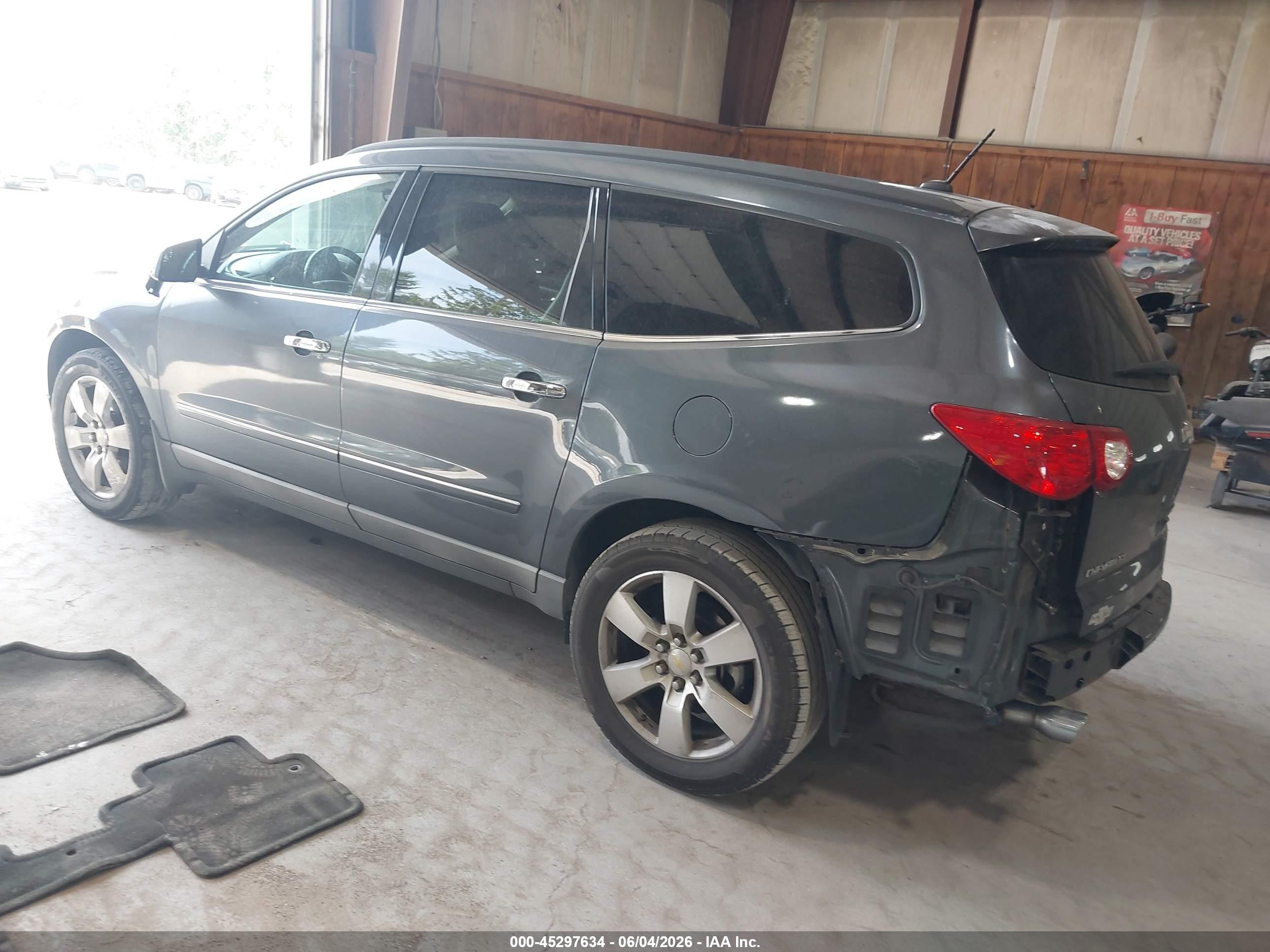 2009 Chevrolet Traverse Ltz Серый vin: 1GNER33D19S164880