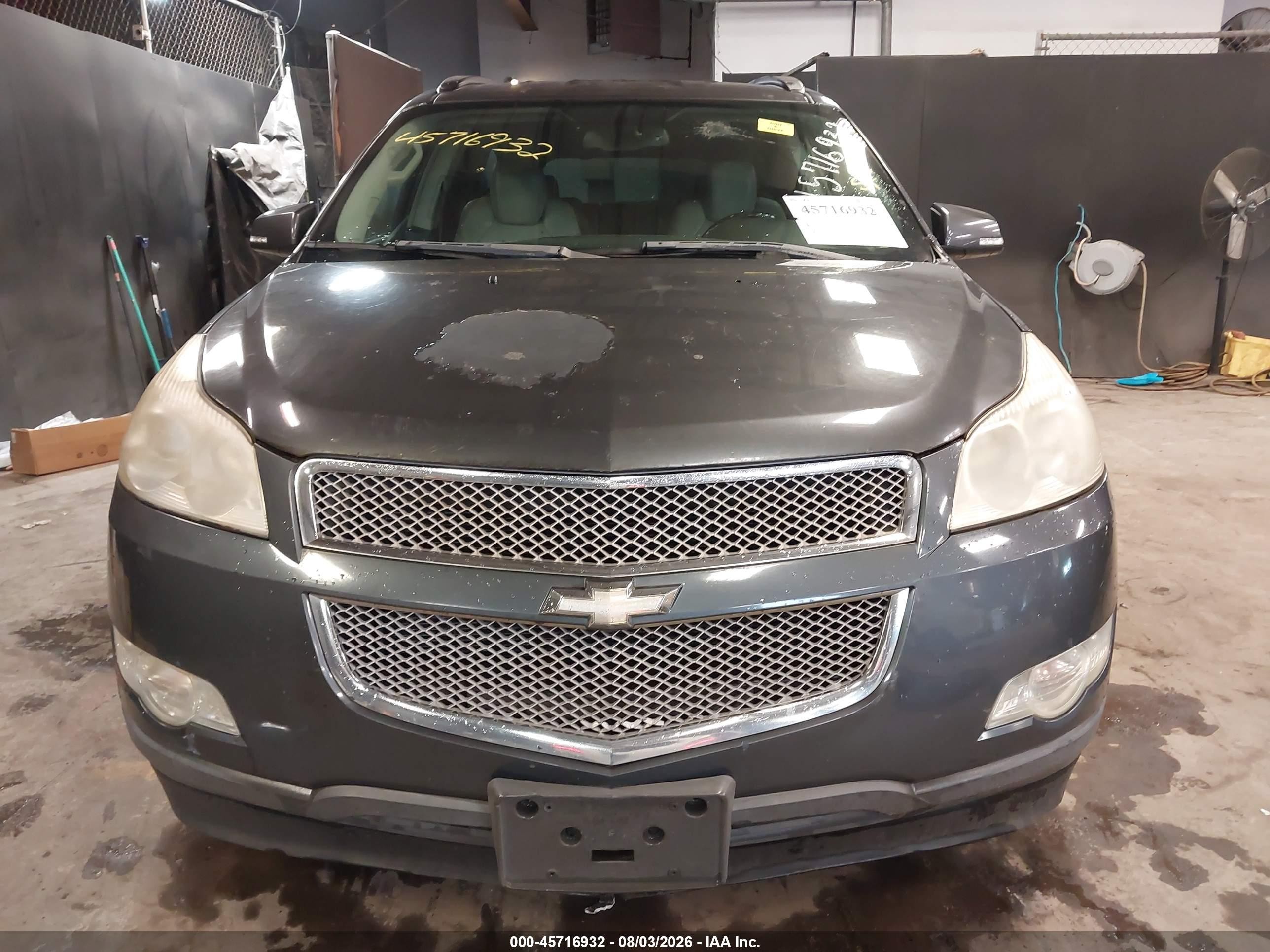 2009 Chevrolet Traverse Ltz Gray vin: 1GNER33D29S128311