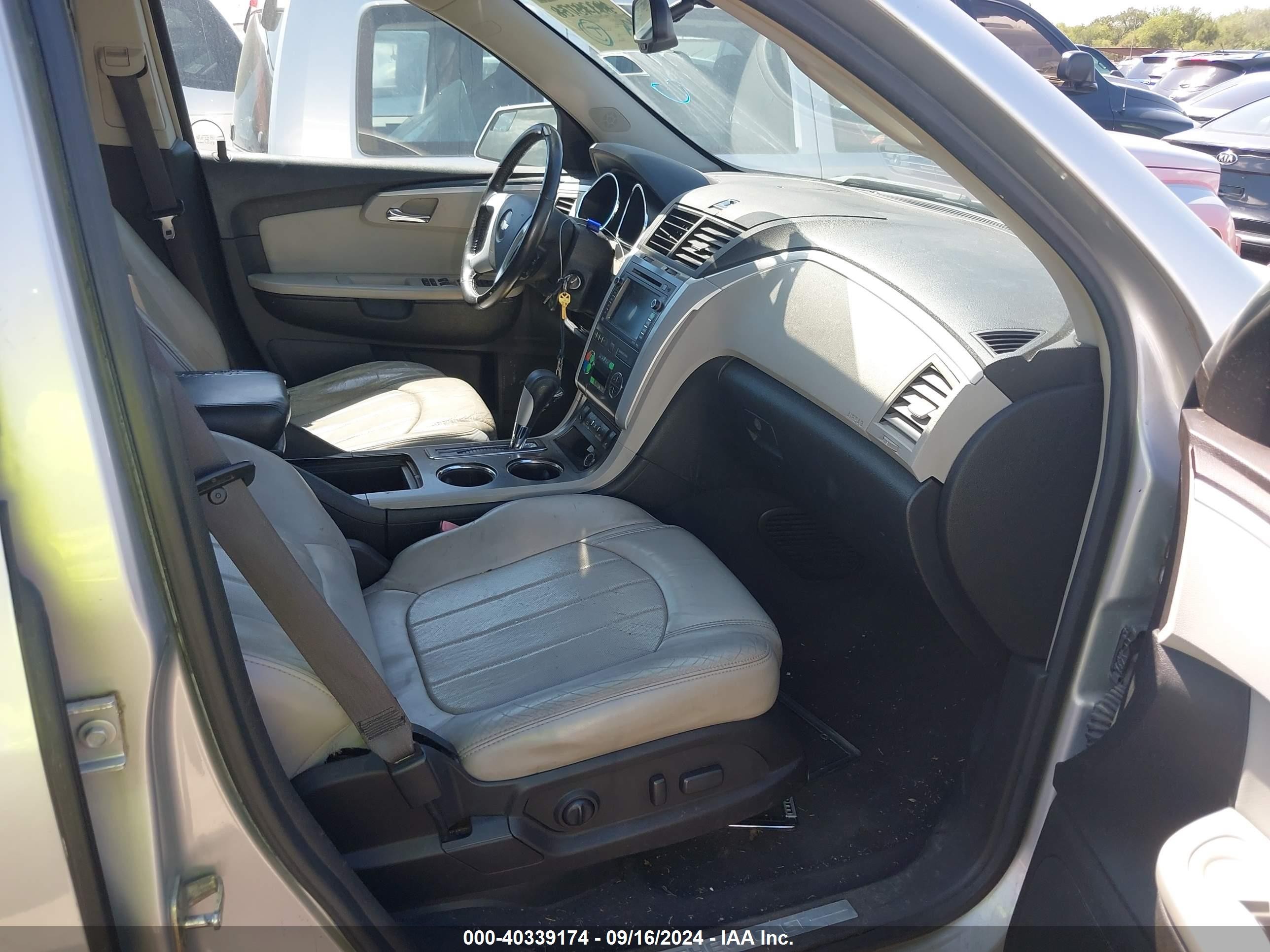 2009 Chevrolet Traverse Ltz Silver vin: 1GNER33D29S148803