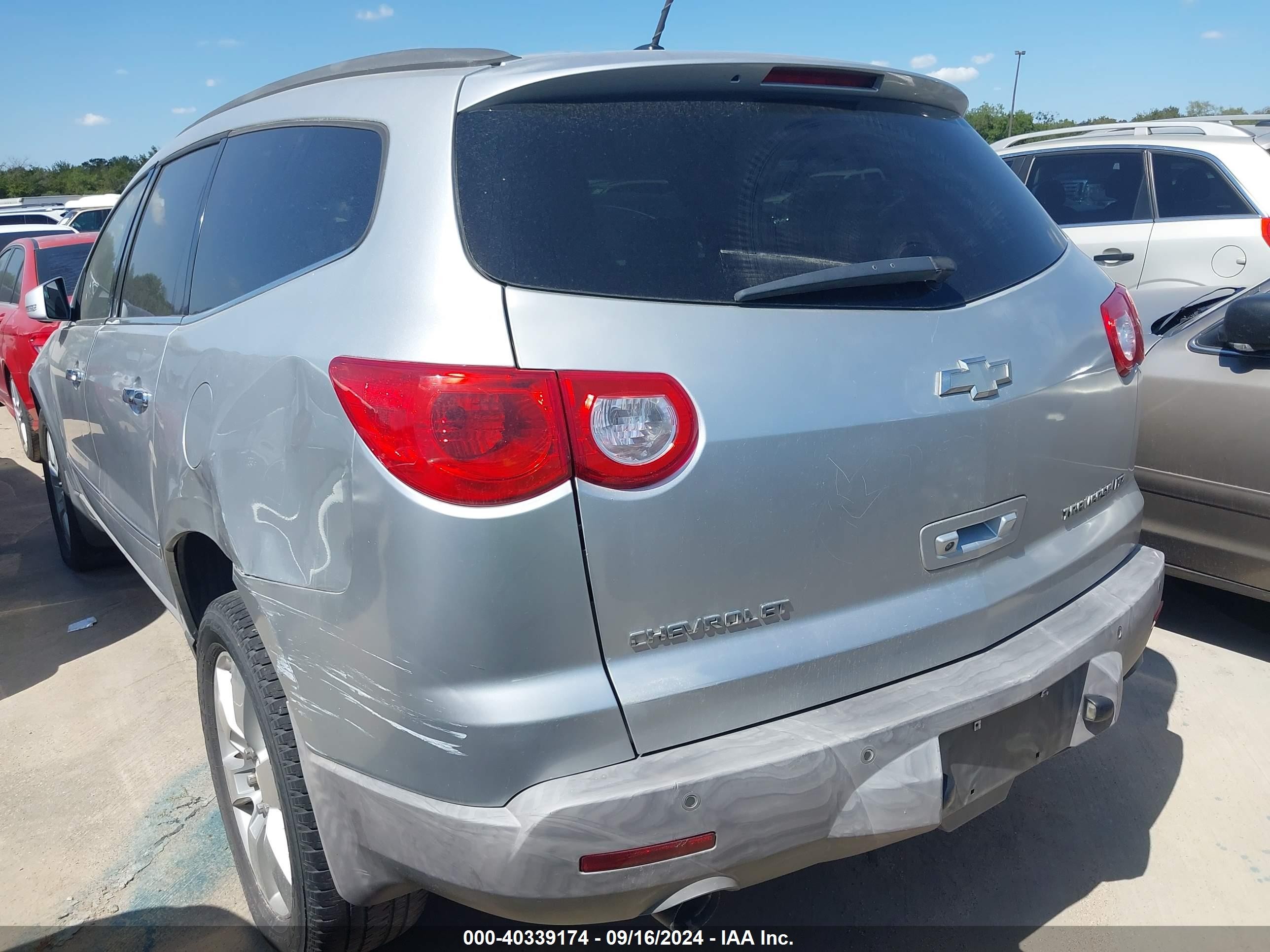 2009 Chevrolet Traverse Ltz Silver vin: 1GNER33D29S148803