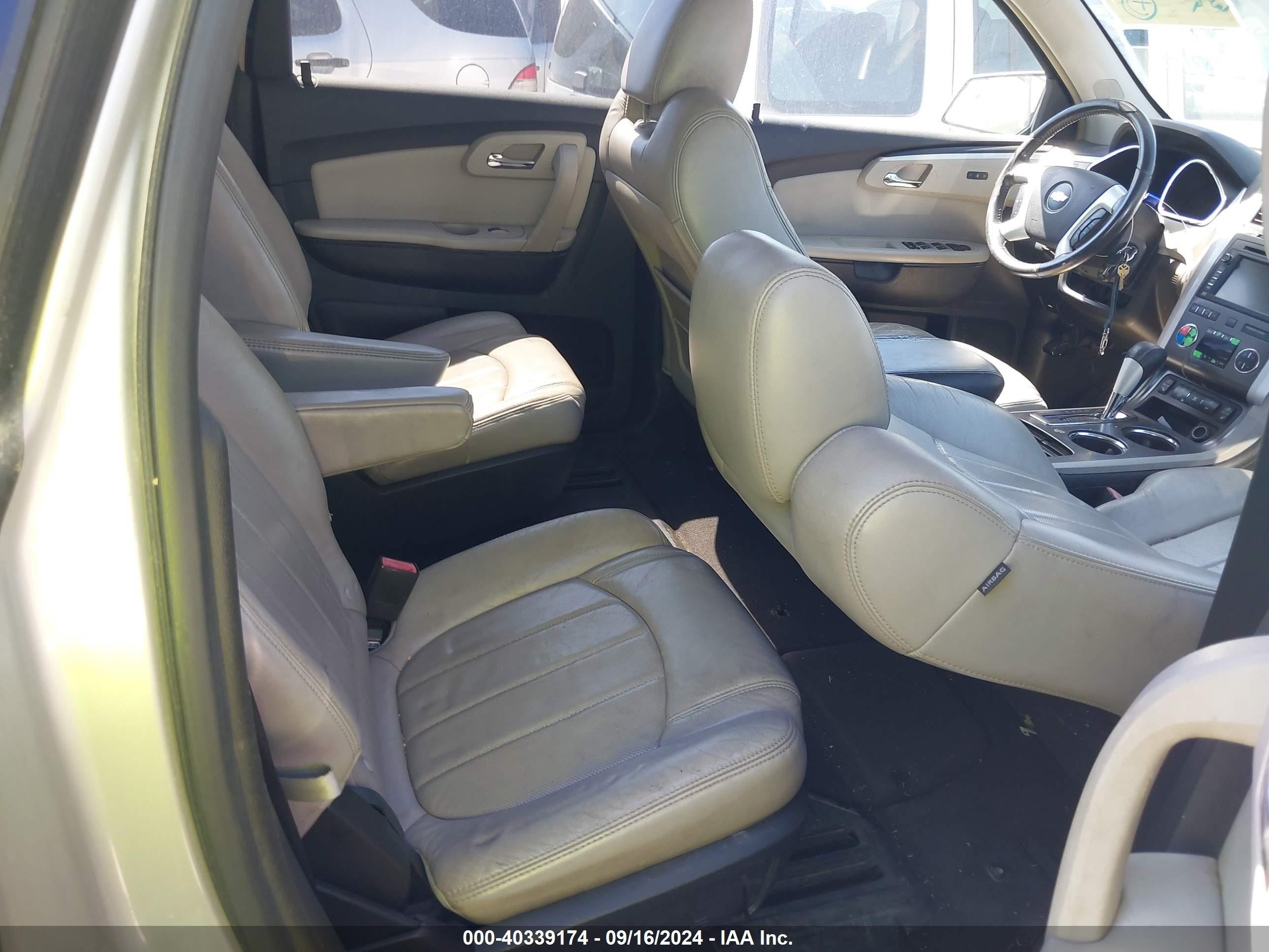 2009 Chevrolet Traverse Ltz Silver vin: 1GNER33D29S148803