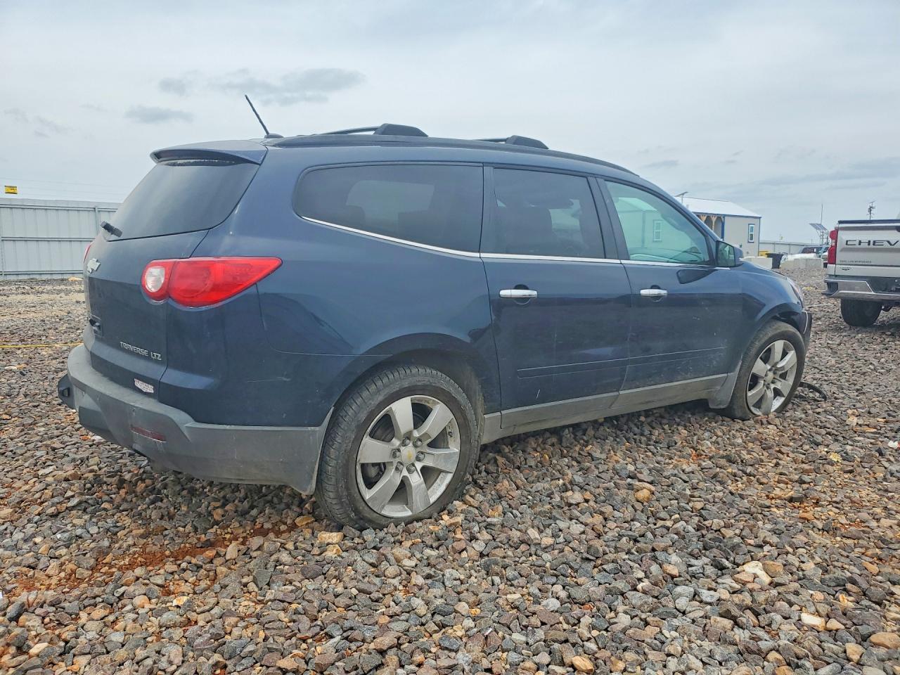 2009 Chevrolet Traverse Ltz Синий vin: 1GNER33D49S134577