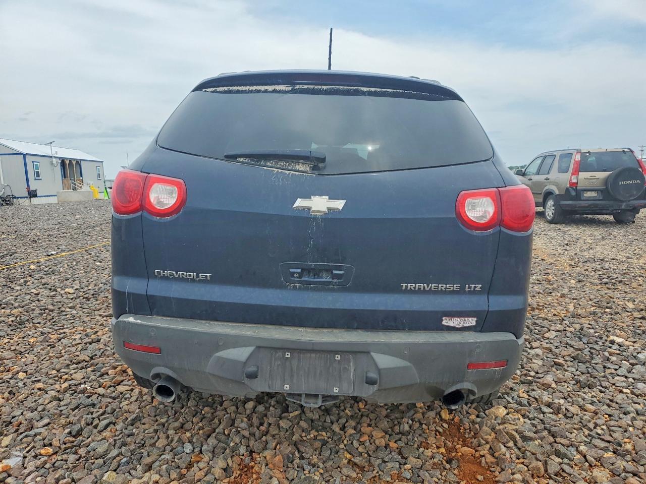 2009 Chevrolet Traverse Ltz Синий vin: 1GNER33D49S134577