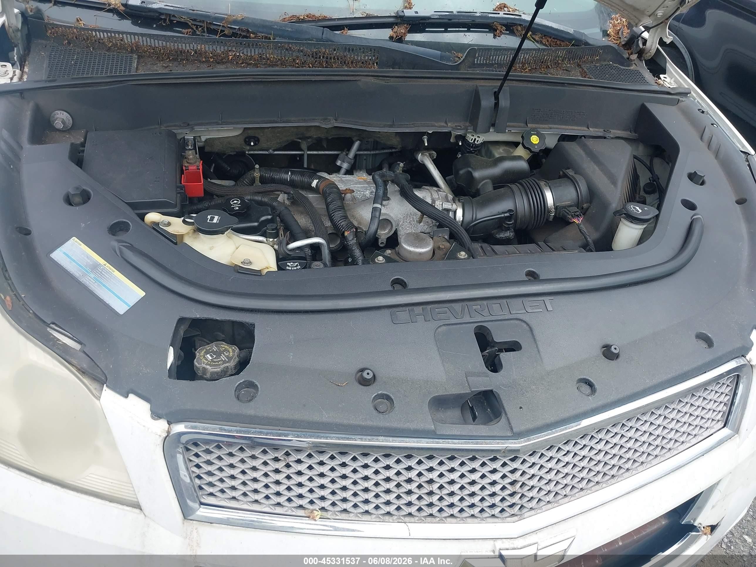 2009 Chevrolet Traverse Ltz White vin: 1GNER33D79S112993