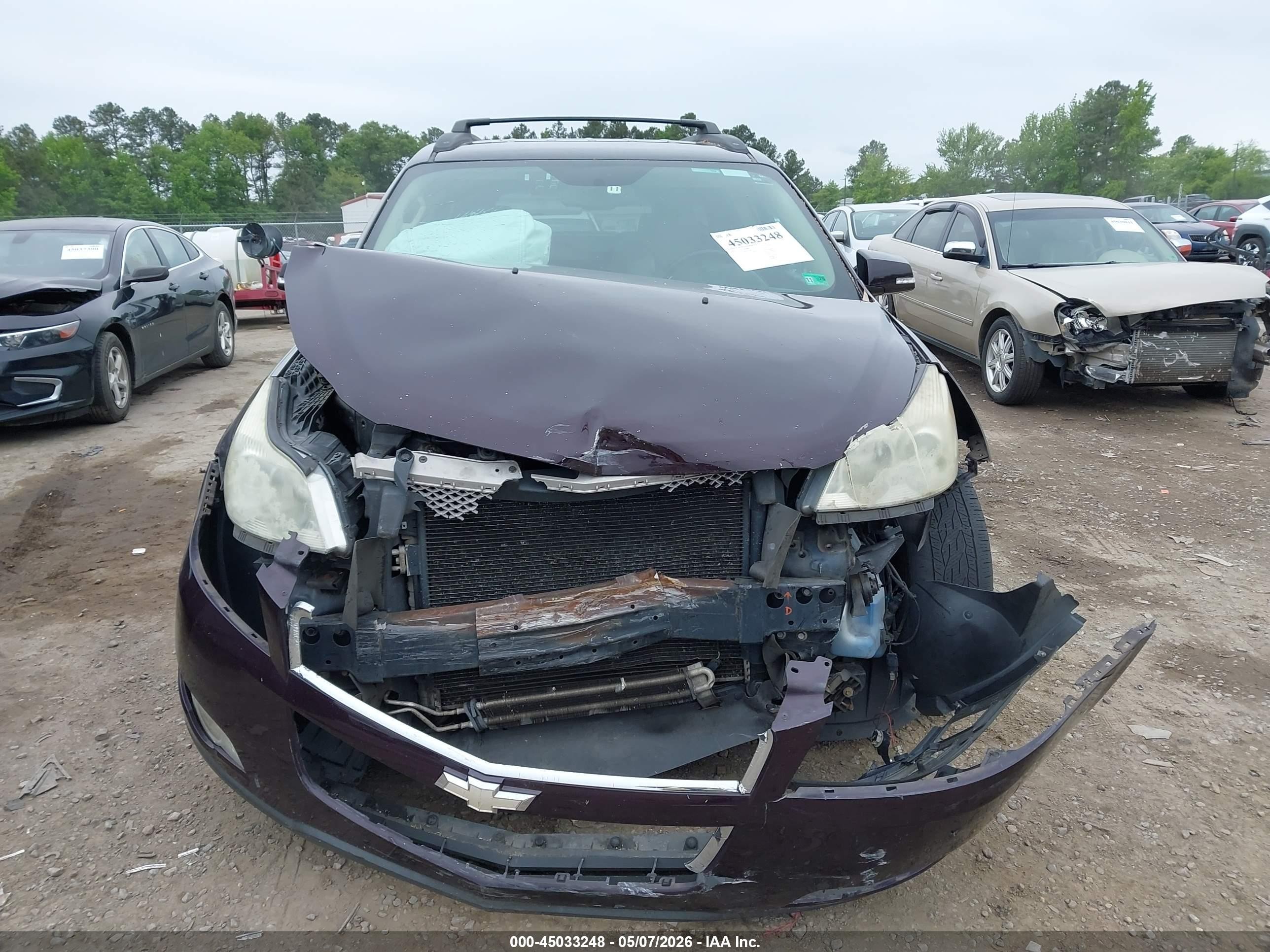 2009 Chevrolet Traverse Ltz Фиолетовый vin: 1GNER33D99S137099