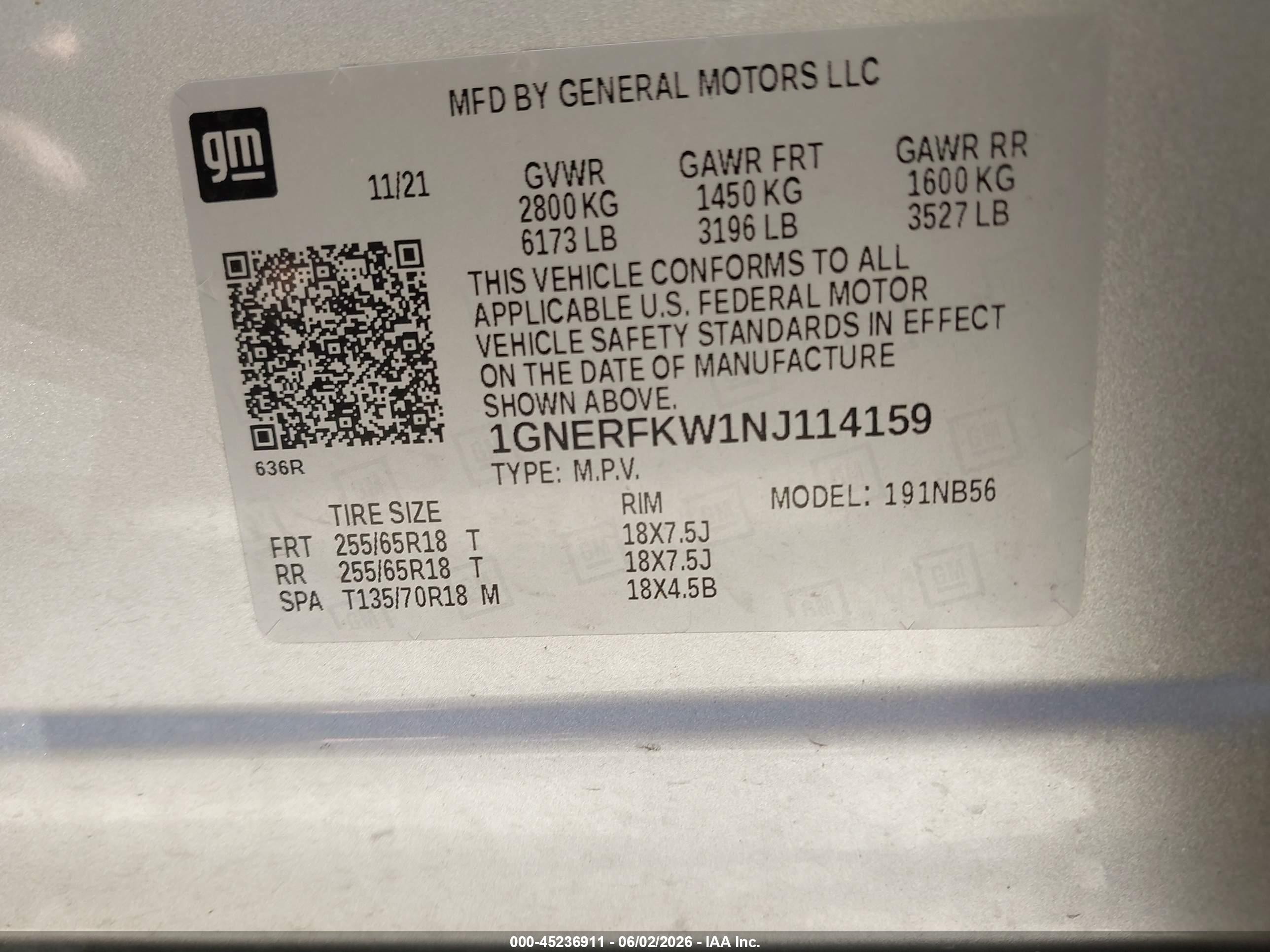 2022 Chevrolet Traverse Fwd Ls Серебряный vin: 1GNERFKW1NJ114159