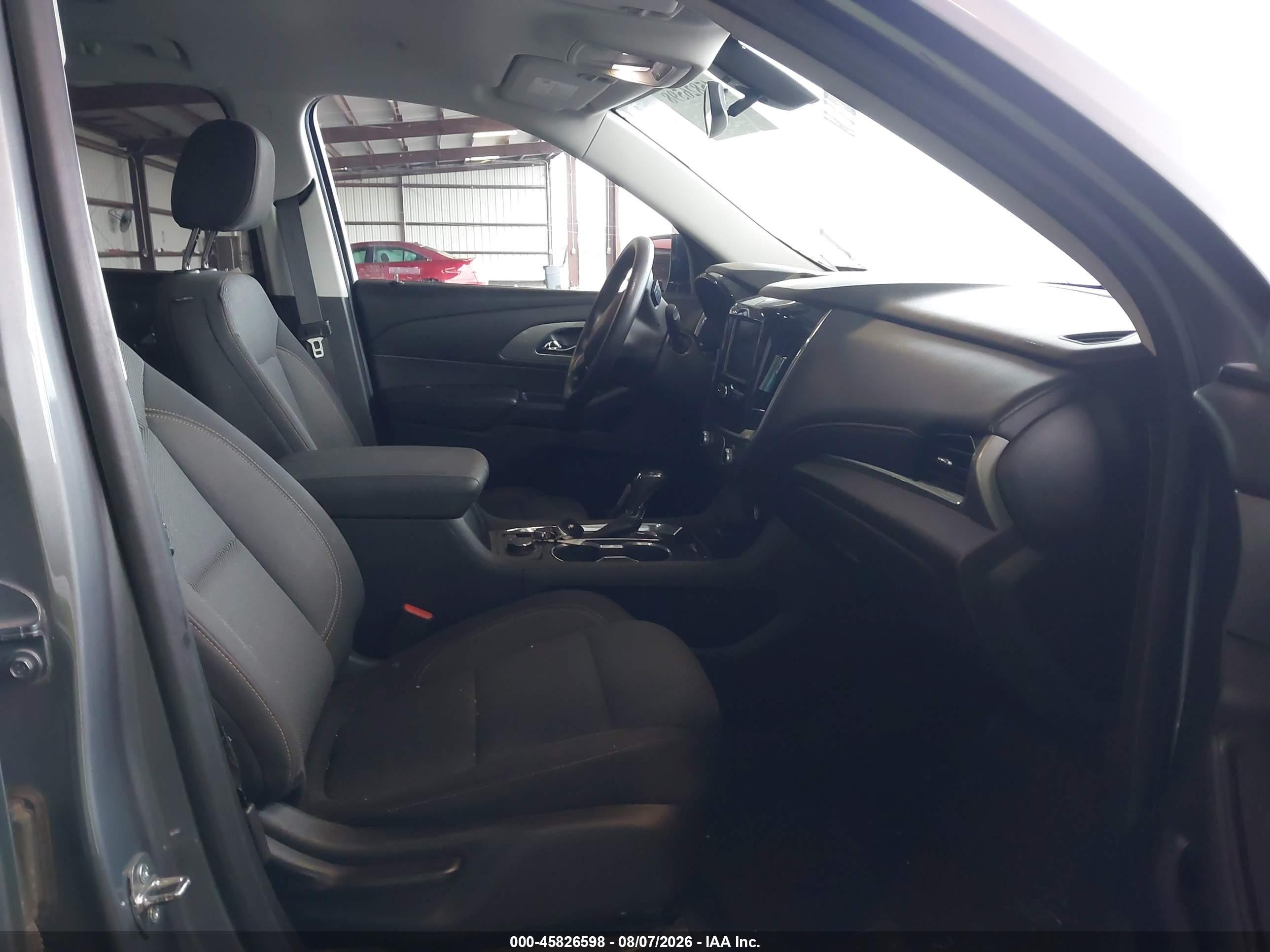 2020 Chevrolet Traverse Fwd Ls Light Blue vin: 1GNERFKW9LJ280538