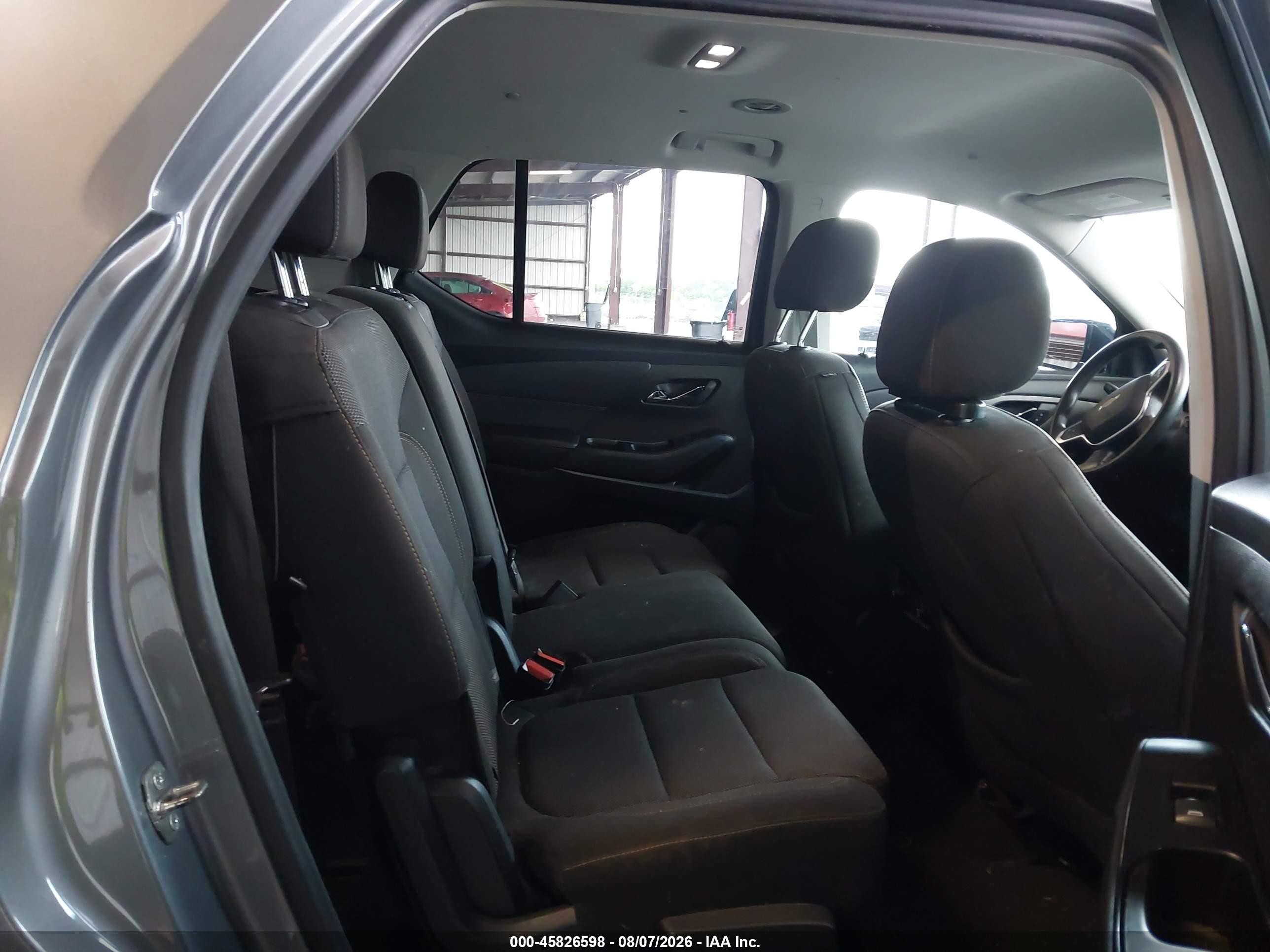 2020 Chevrolet Traverse Fwd Ls Light Blue vin: 1GNERFKW9LJ280538