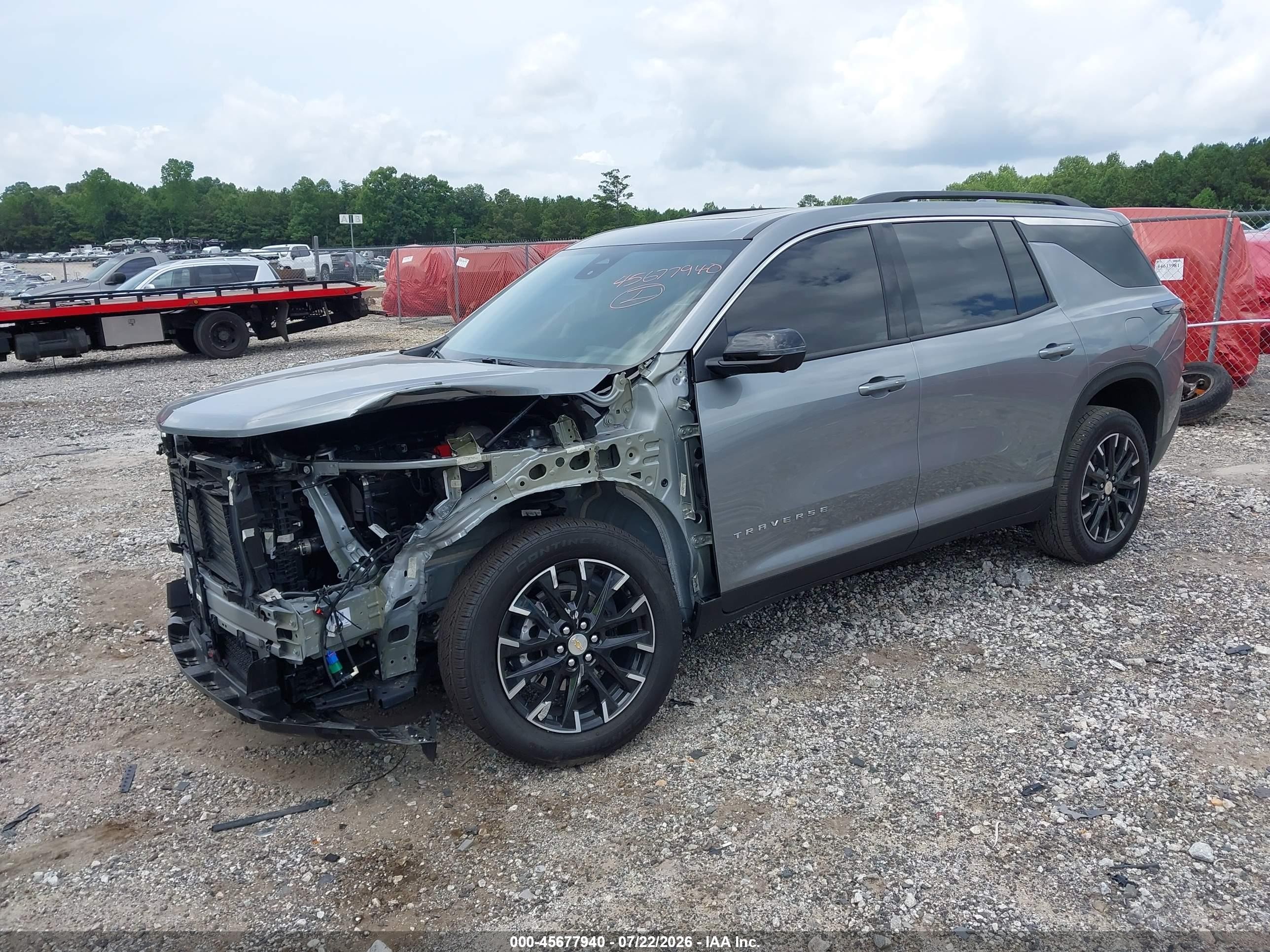 2026 Chevrolet Traverse Fwd Lt Gray vin: 1GNERGKS1TJ146352