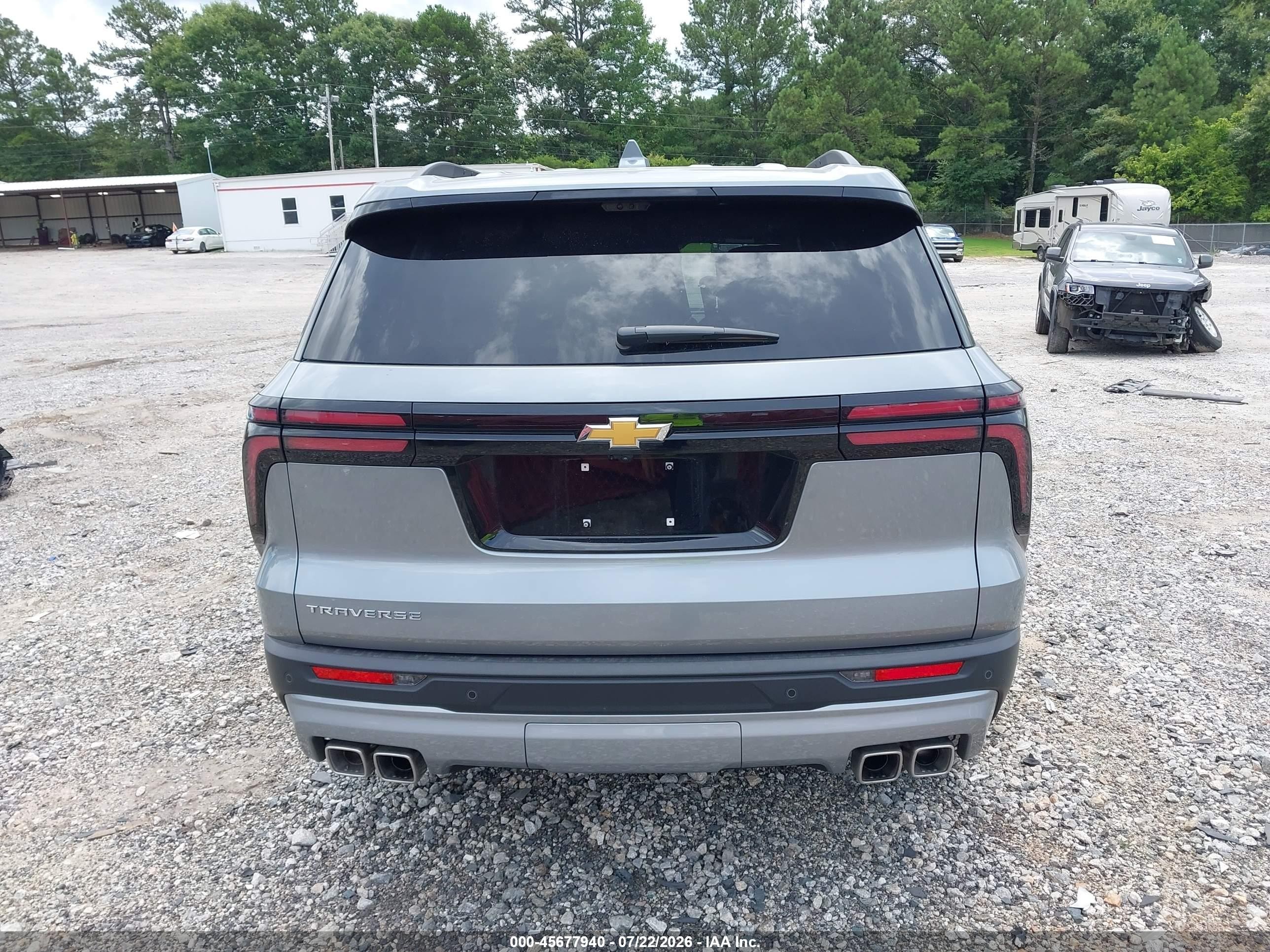 2026 Chevrolet Traverse Fwd Lt Gray vin: 1GNERGKS1TJ146352
