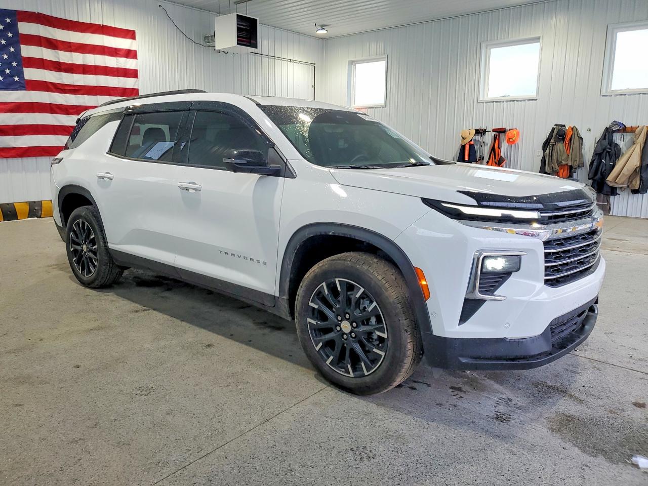 2026 Chevrolet Traverse Lt White vin: 1GNERGKS3TJ219544