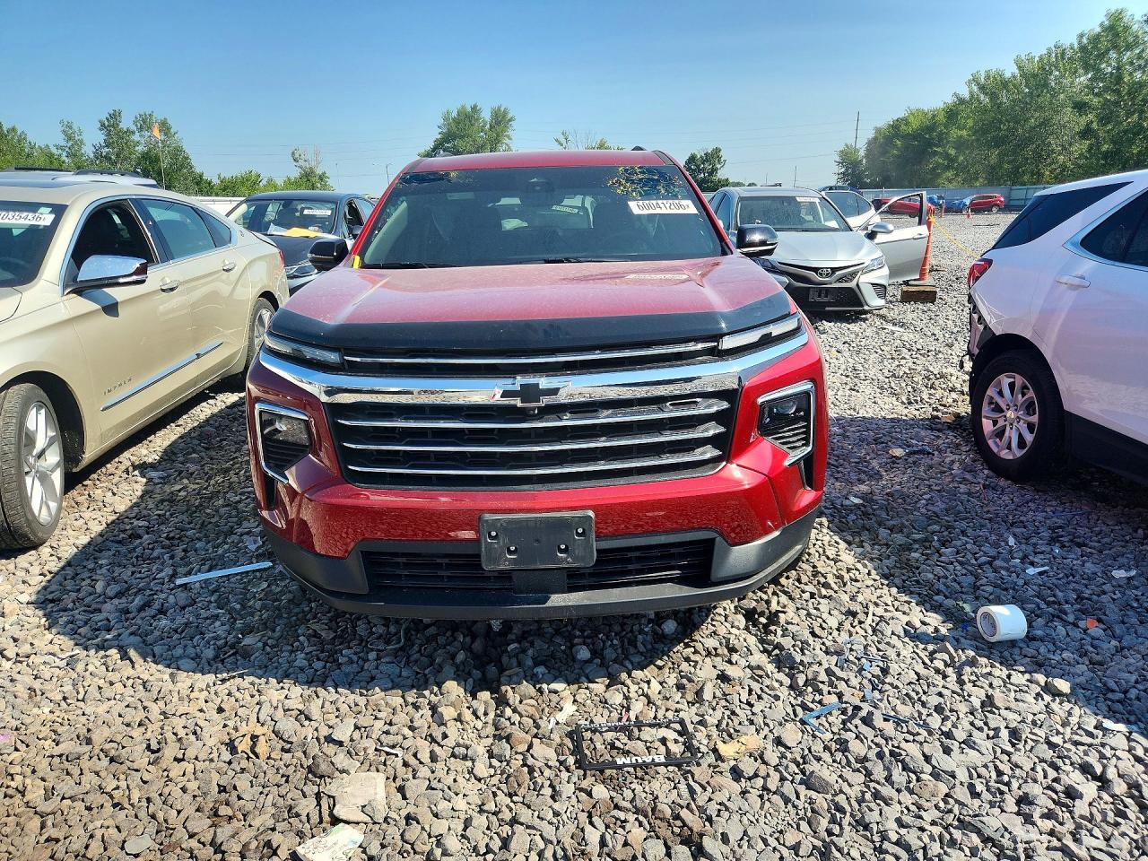 2026 Chevrolet Traverse Lt Красный vin: 1GNERGKS4TJ151593