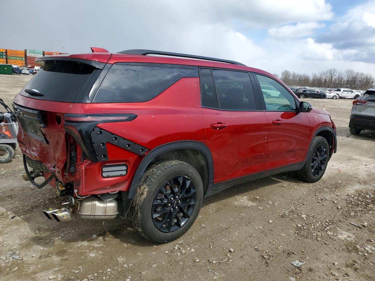 2024 Chevrolet Traverse Lt Red vin: 1GNERGKS6RJ245855