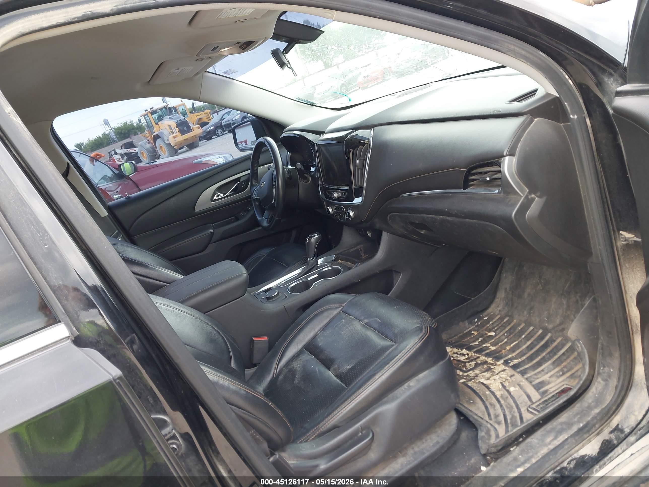 2018 Chevrolet Traverse 1lt Черный vin: 1GNERGKW0JJ128733