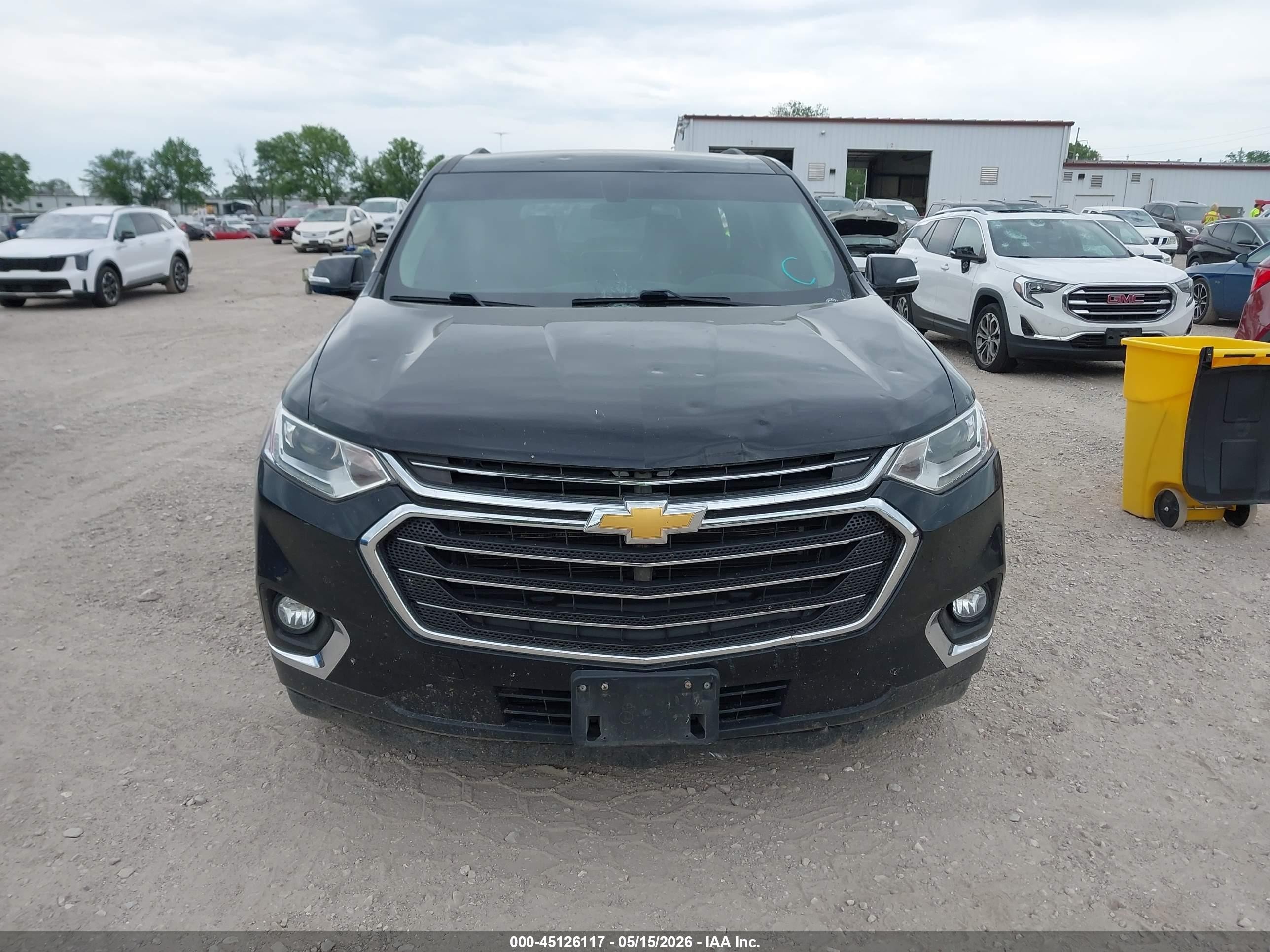 2018 Chevrolet Traverse 1lt Черный vin: 1GNERGKW0JJ128733