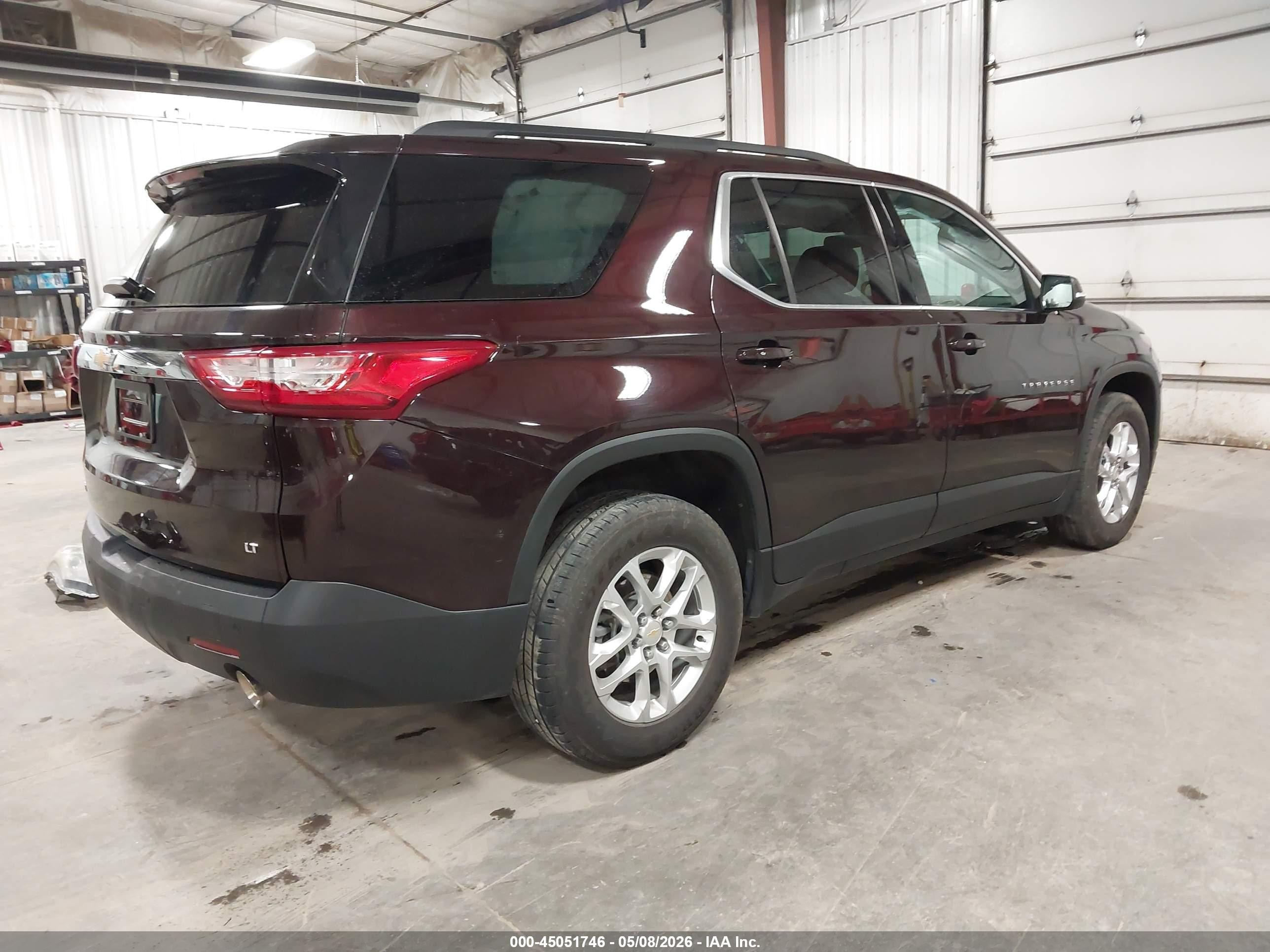 2021 Chevrolet Traverse Fwd Lt Cloth Purple vin: 1GNERGKW0MJ175880