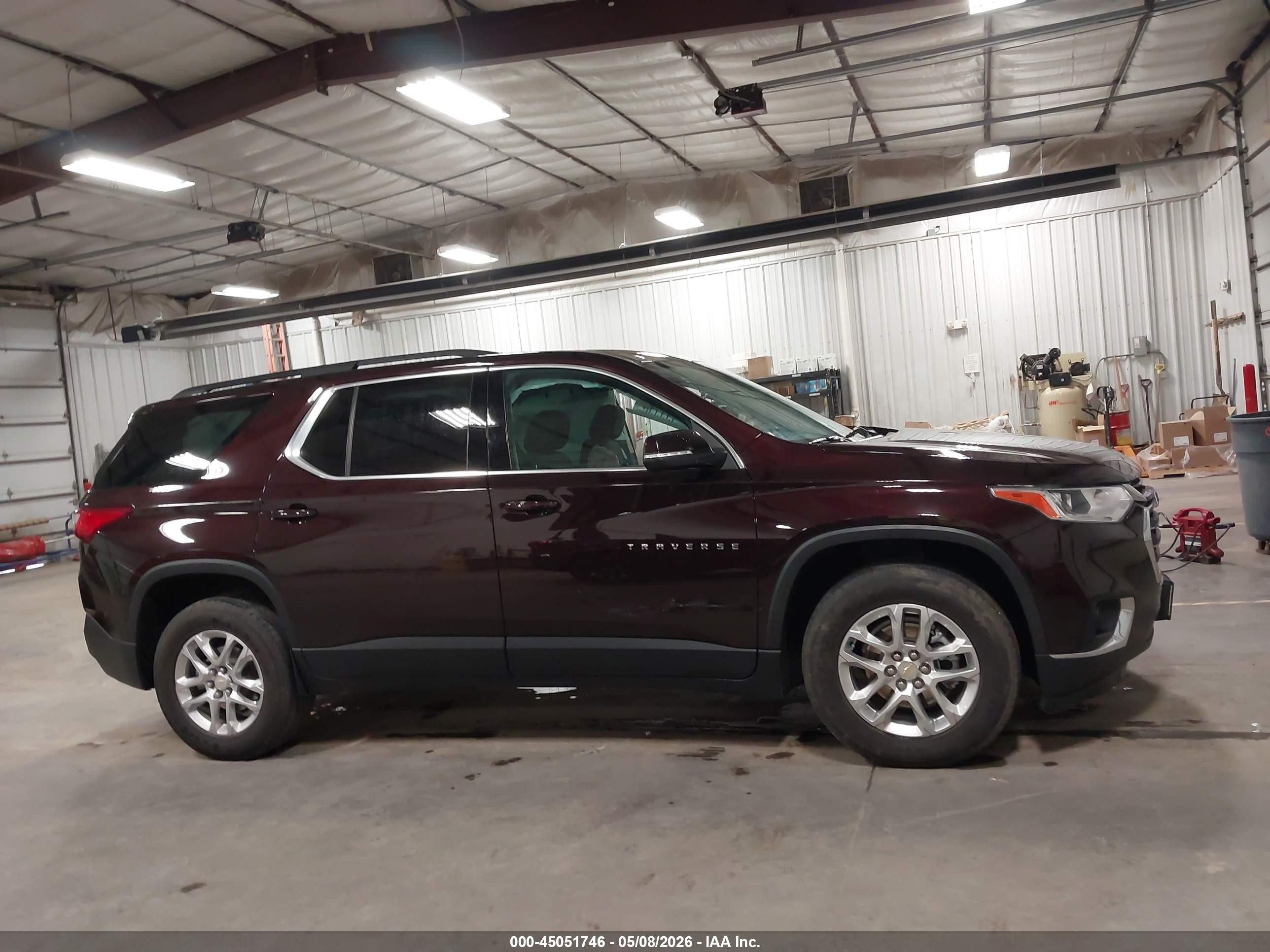 2021 Chevrolet Traverse Fwd Lt Cloth Purple vin: 1GNERGKW0MJ175880