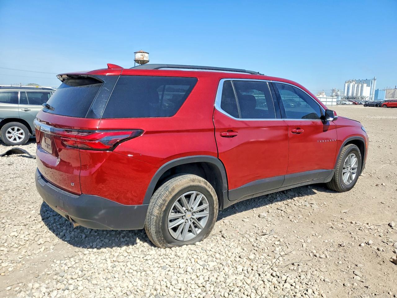 2023 Chevrolet Traverse Lt Red vin: 1GNERGKW1PJ139491