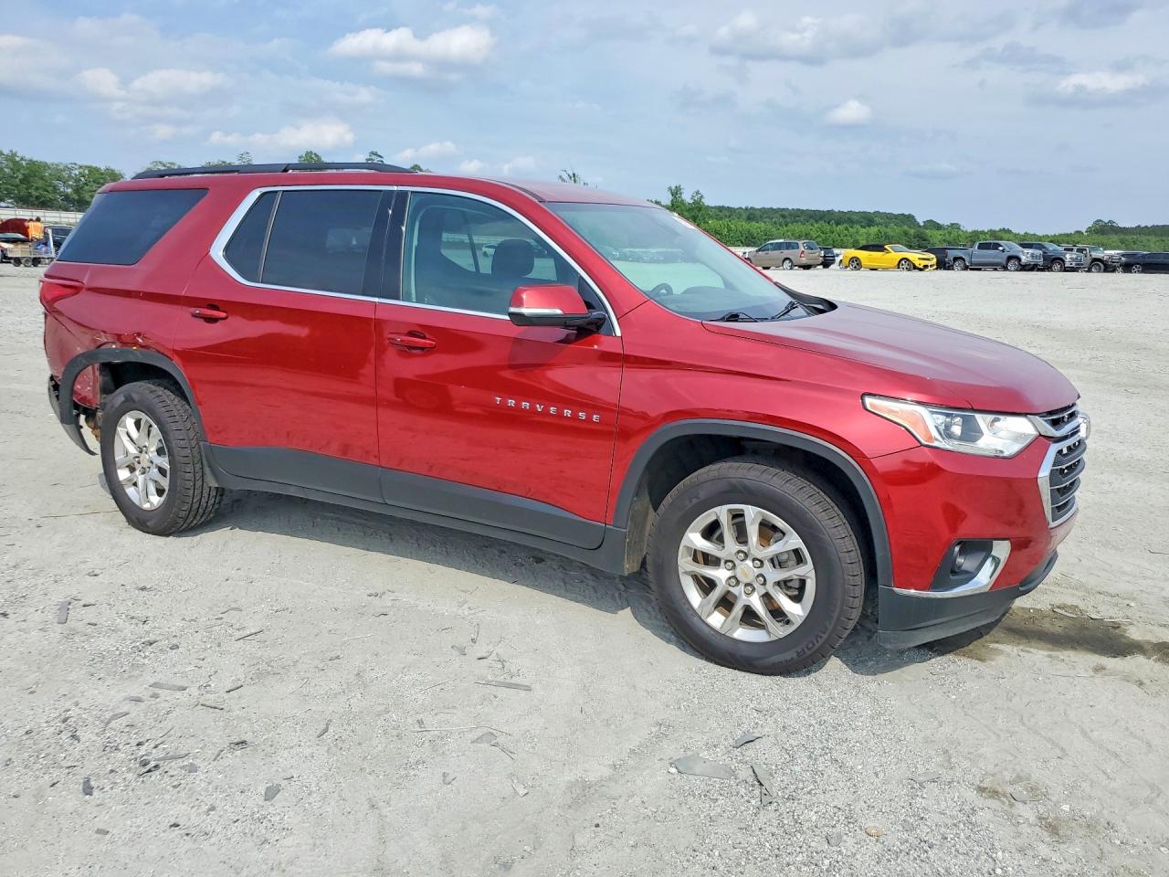 2020 Chevrolet Traverse Lt Burgundy vin: 1GNERGKW2LJ243451