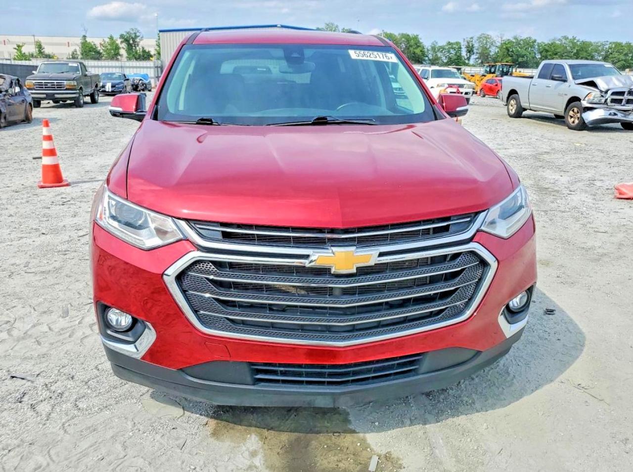 2020 Chevrolet Traverse Lt Burgundy vin: 1GNERGKW2LJ243451