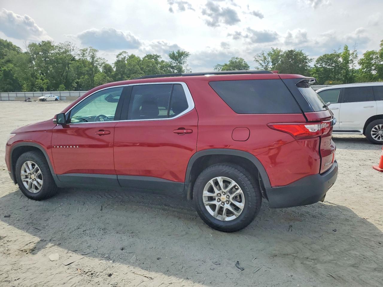 2020 Chevrolet Traverse Lt Burgundy vin: 1GNERGKW2LJ243451