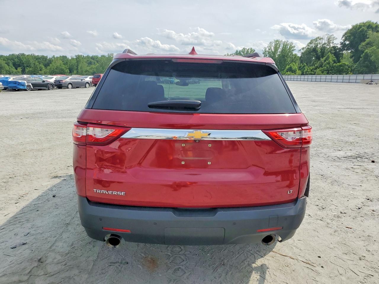 2020 Chevrolet Traverse Lt Burgundy vin: 1GNERGKW2LJ243451