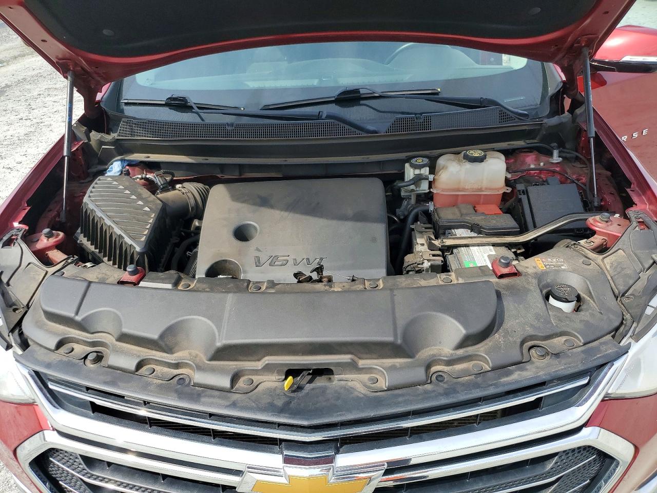 2020 Chevrolet Traverse Lt Burgundy vin: 1GNERGKW2LJ243451