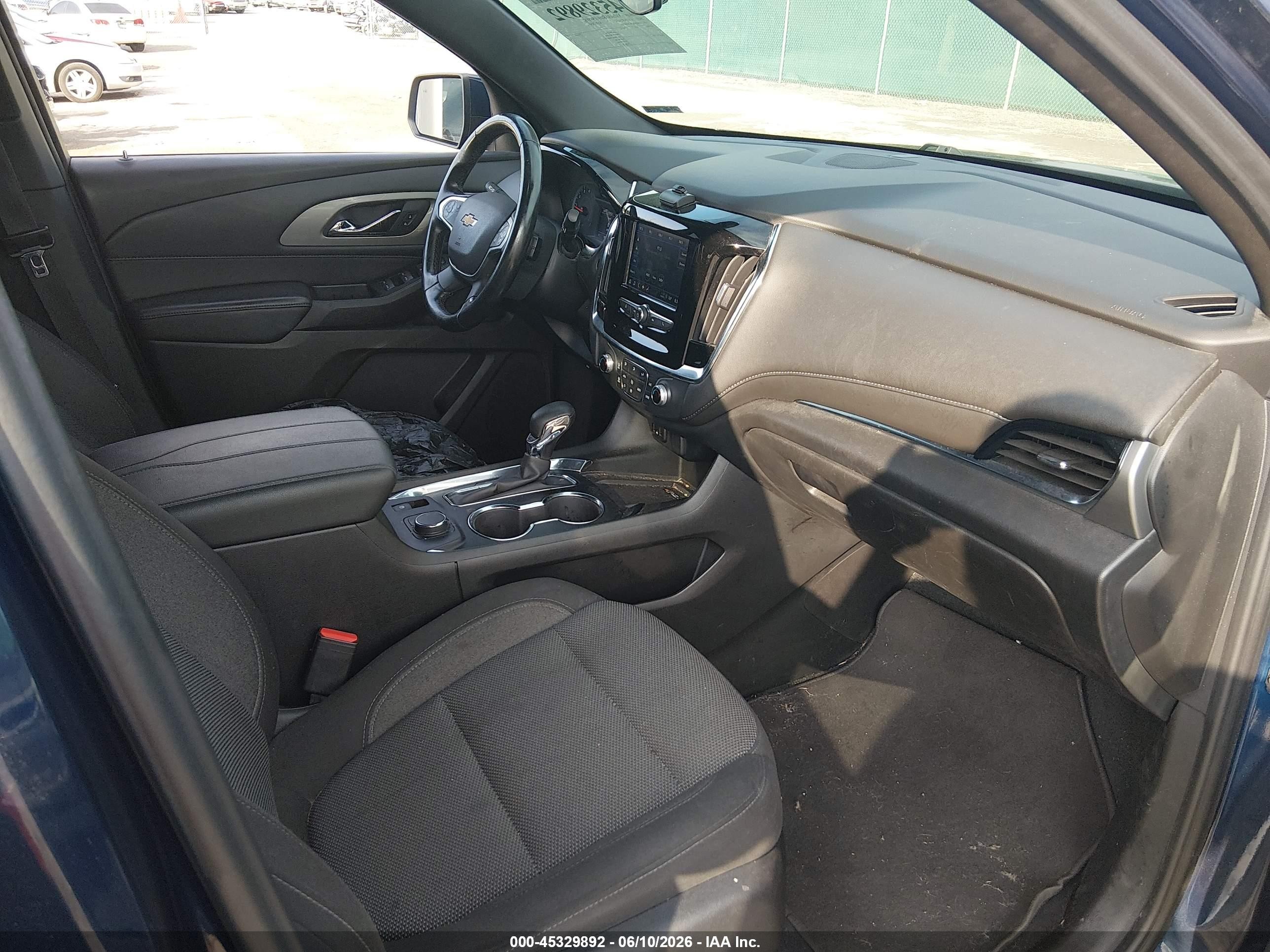 2023 Chevrolet Traverse Fwd Lt Cloth Blue vin: 1GNERGKW3PJ280935