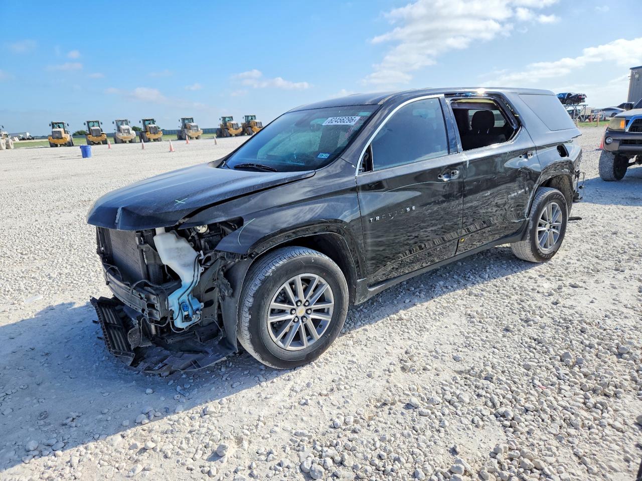 2022 Chevrolet Traverse Lt Черный vin: 1GNERGKW5NJ127910