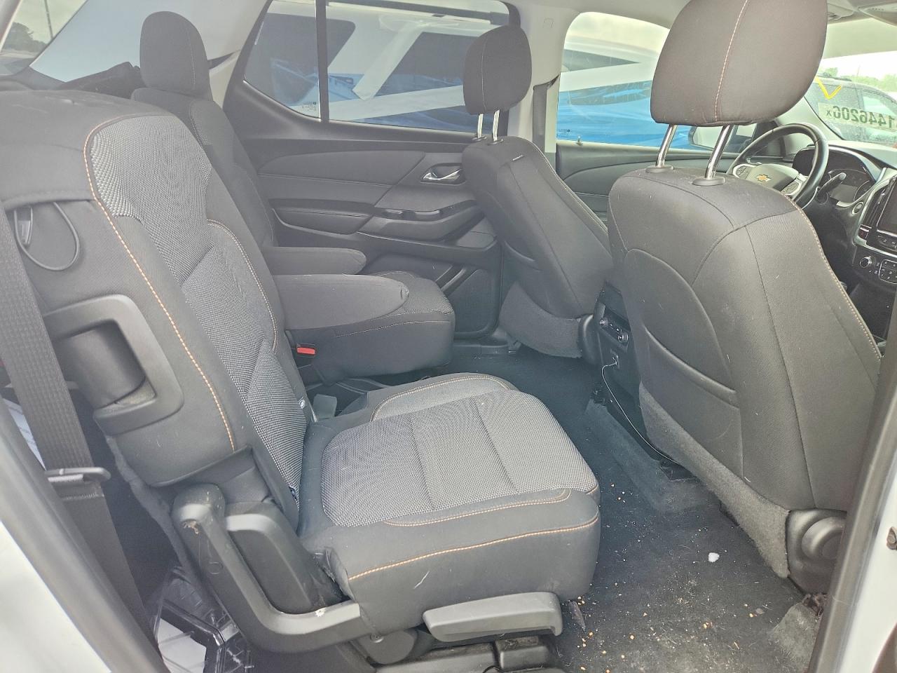 2020 Chevrolet Traverse Lt White vin: 1GNERGKW6LJ306518