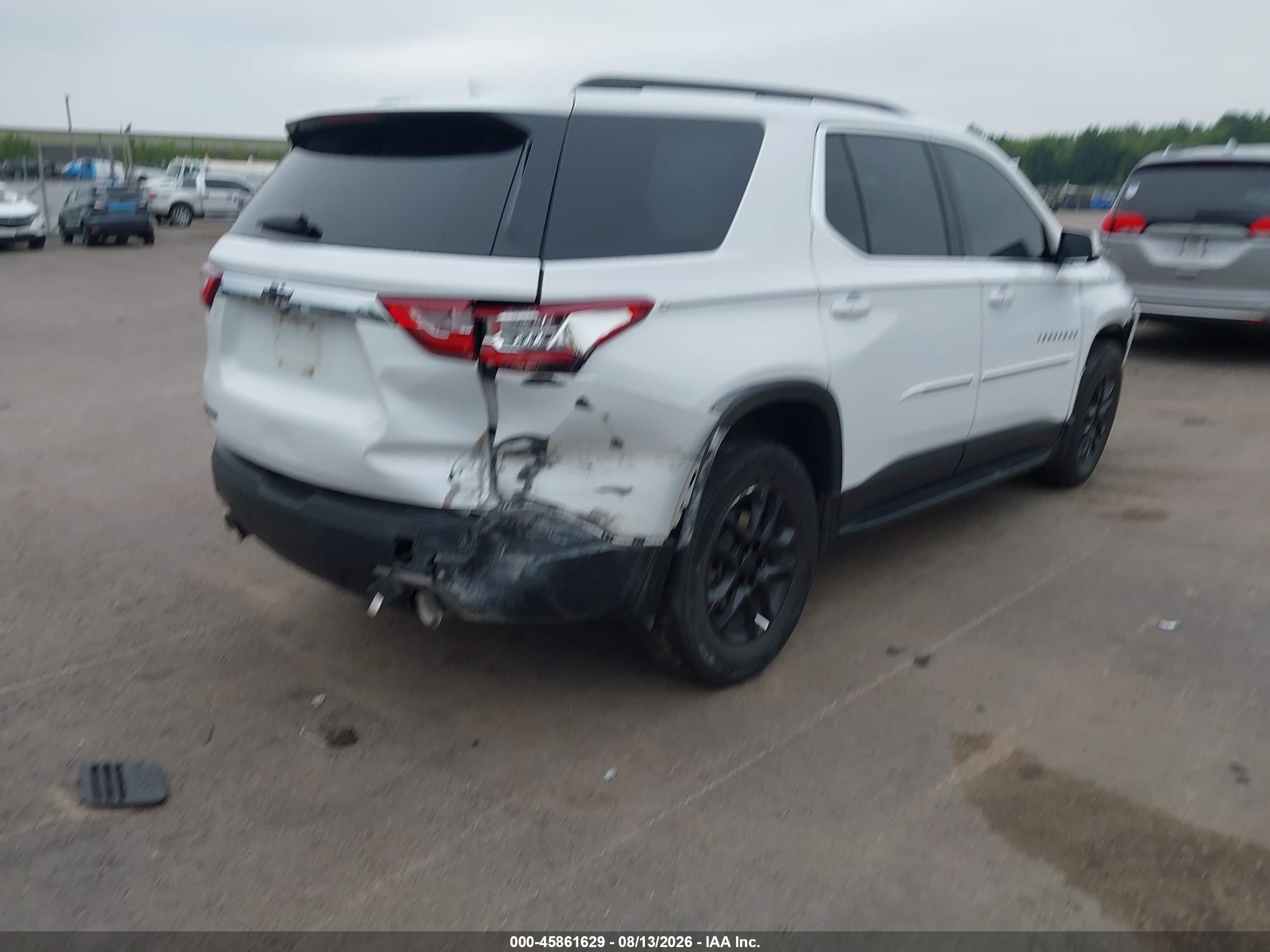 2020 Chevrolet Traverse Fwd Lt Cloth Белый vin: 1GNERGKW6LJ319821
