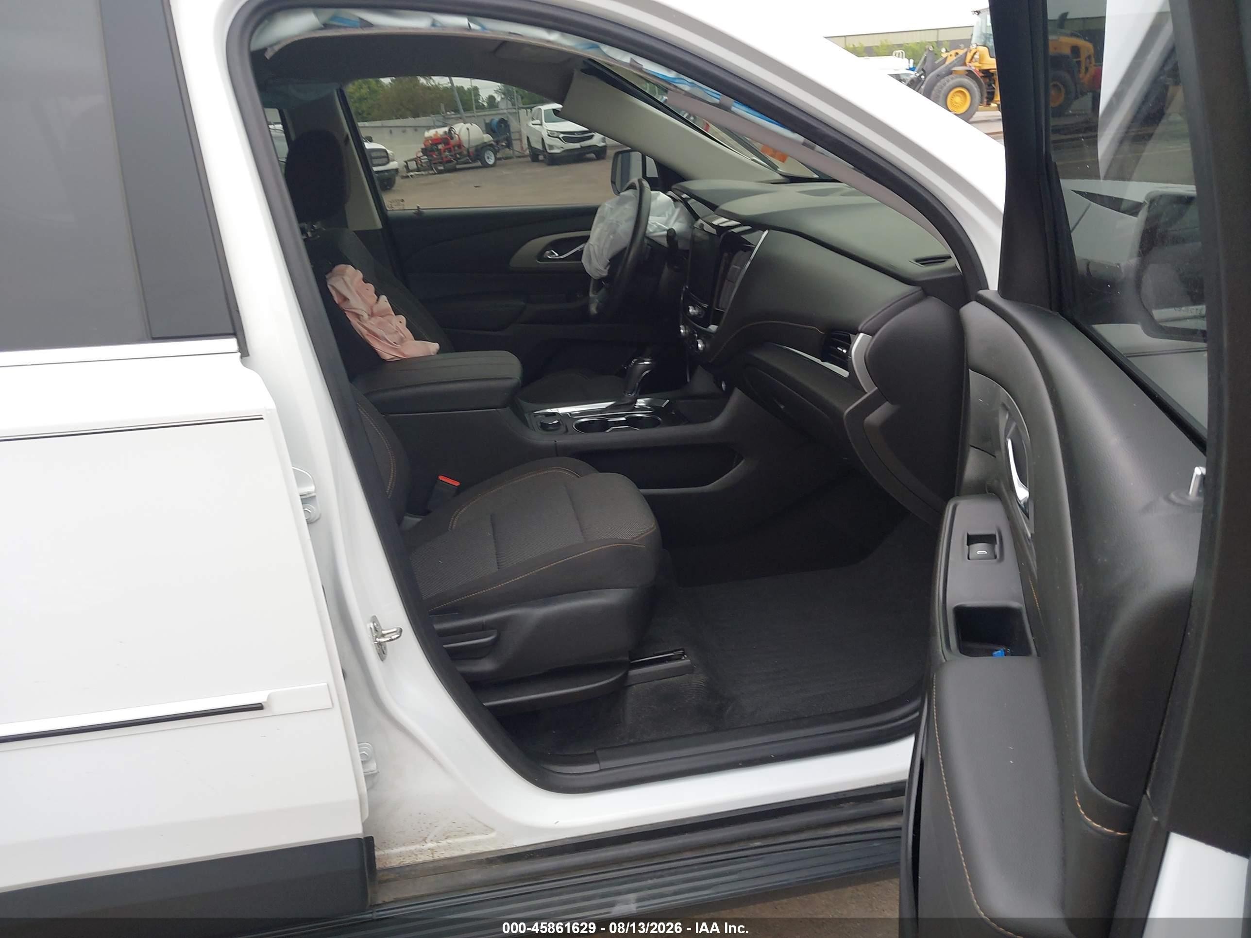 2020 Chevrolet Traverse Fwd Lt Cloth Белый vin: 1GNERGKW6LJ319821
