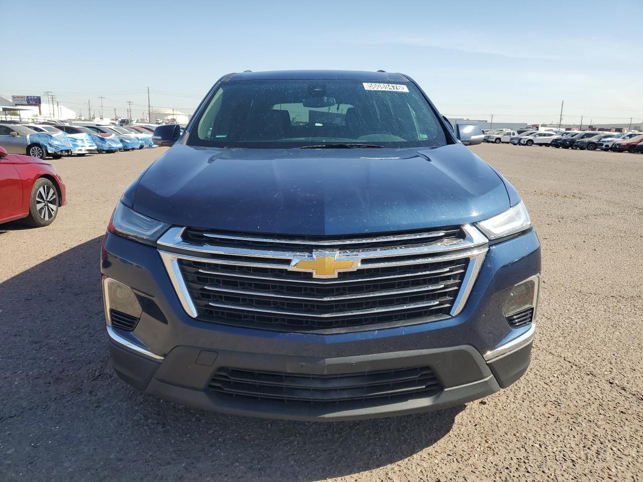 2023 Chevrolet Traverse Lt Blue vin: 1GNERGKW6PJ129216 Damage: Hood, Chipped, 10 Or More