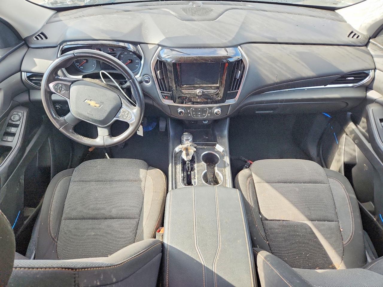 2020 Chevrolet Traverse Lt White vin: 1GNERGKW8LJ298910