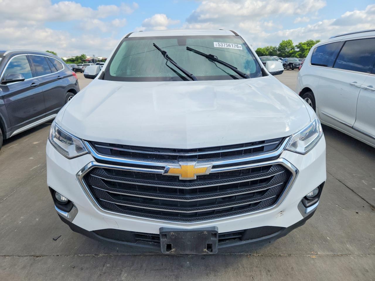 2020 Chevrolet Traverse Lt White vin: 1GNERGKW8LJ298910