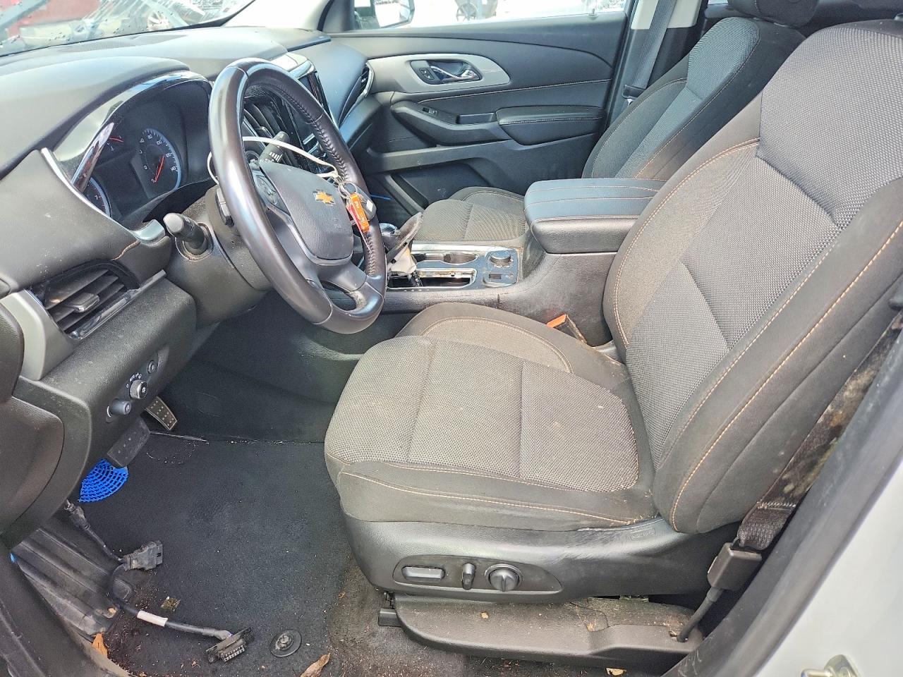 2020 Chevrolet Traverse Lt White vin: 1GNERGKW8LJ298910