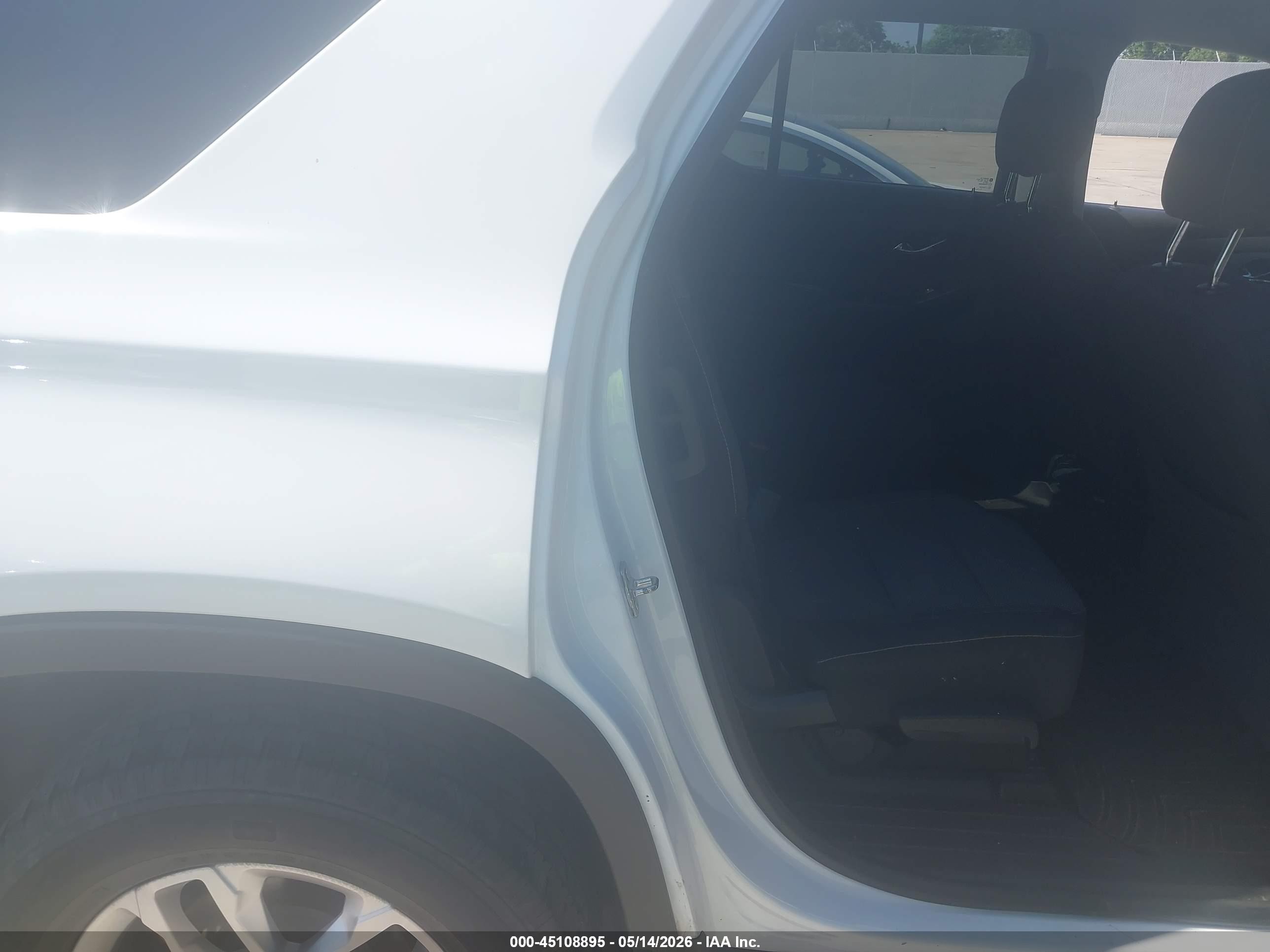 2019 Chevrolet Traverse 1lt White vin: 1GNERGKW9KJ201180
