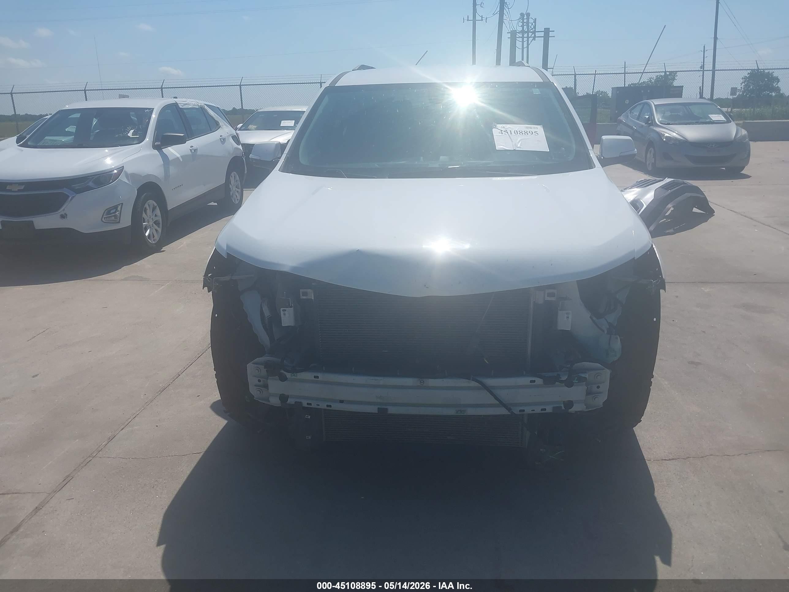 2019 Chevrolet Traverse 1lt White vin: 1GNERGKW9KJ201180