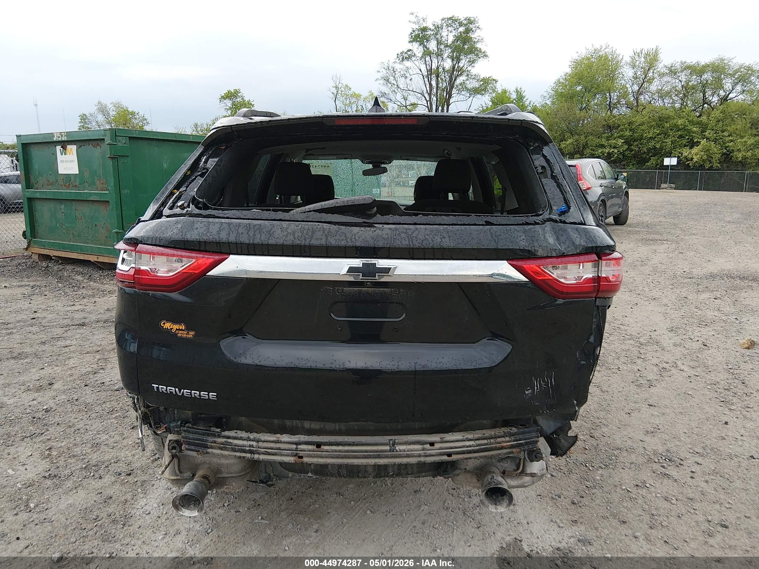 2020 Chevrolet Traverse Fwd Lt Cloth Black vin: 1GNERGKWXLJ125793