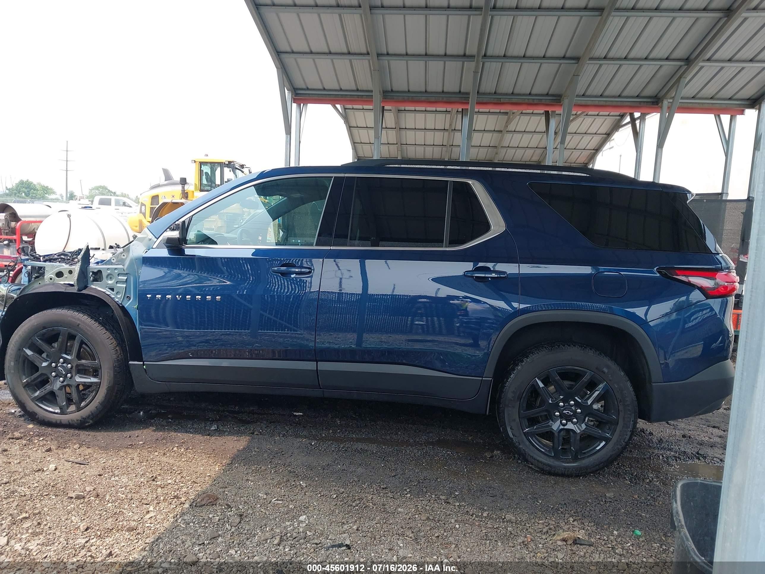 2023 Chevrolet Traverse Fwd Lt Cloth Blue vin: 1GNERGKWXPJ294167