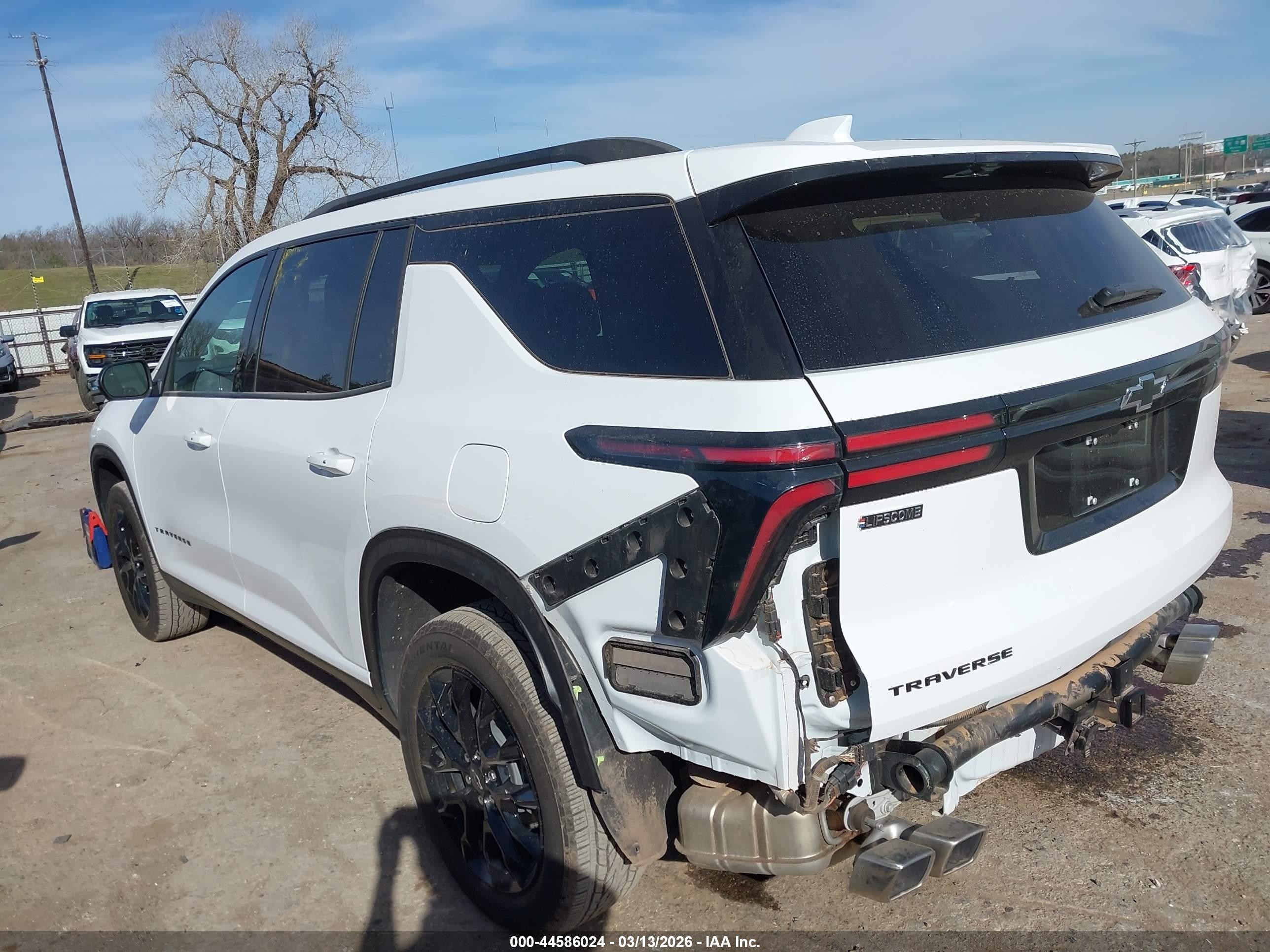2025 Chevrolet Traverse Fwd Lt Белый vin: 1GNERGRS5SJ241520
