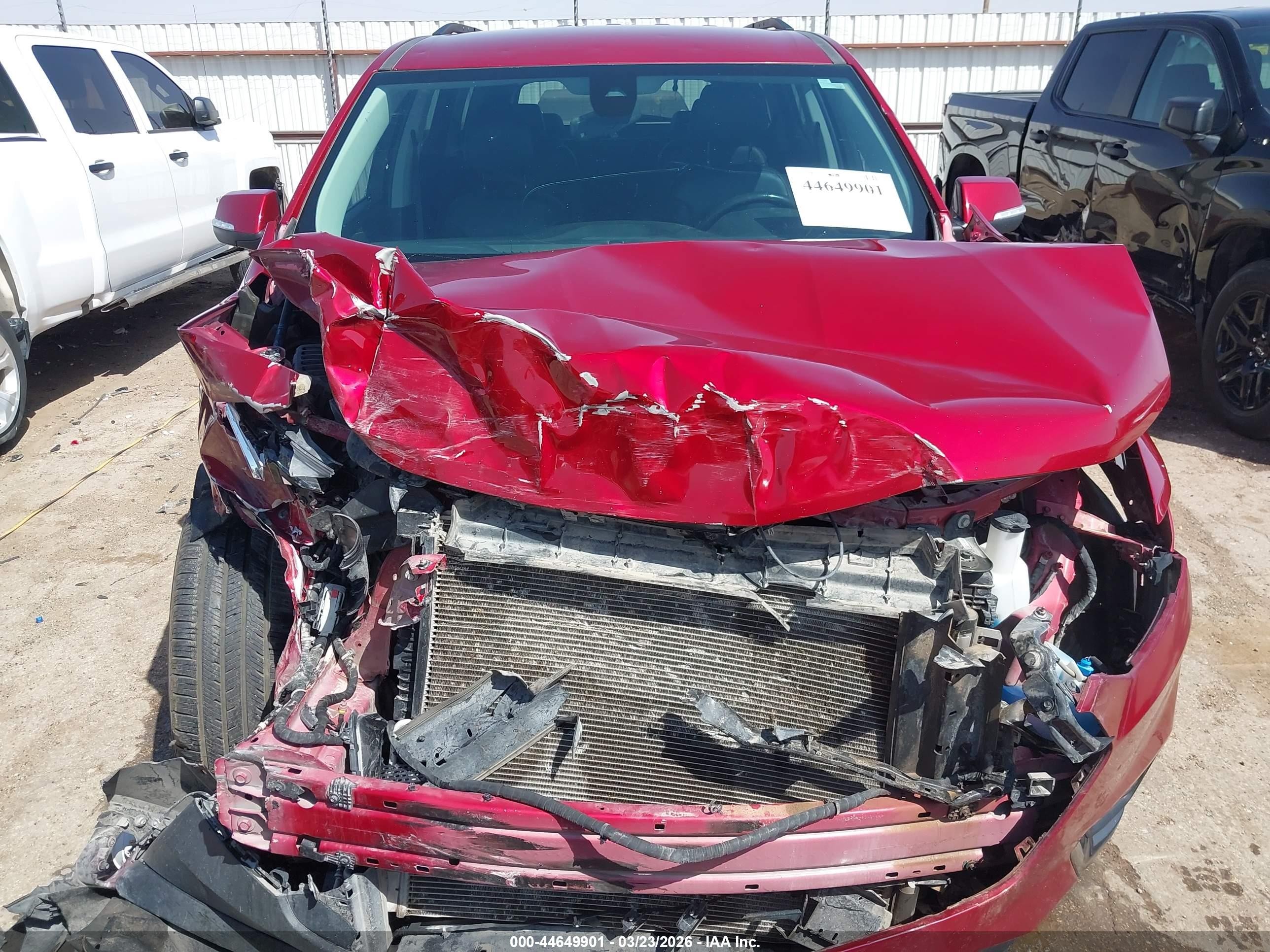 2021 Chevrolet Traverse Fwd Rs Red vin: 1GNERJKW0MJ137952