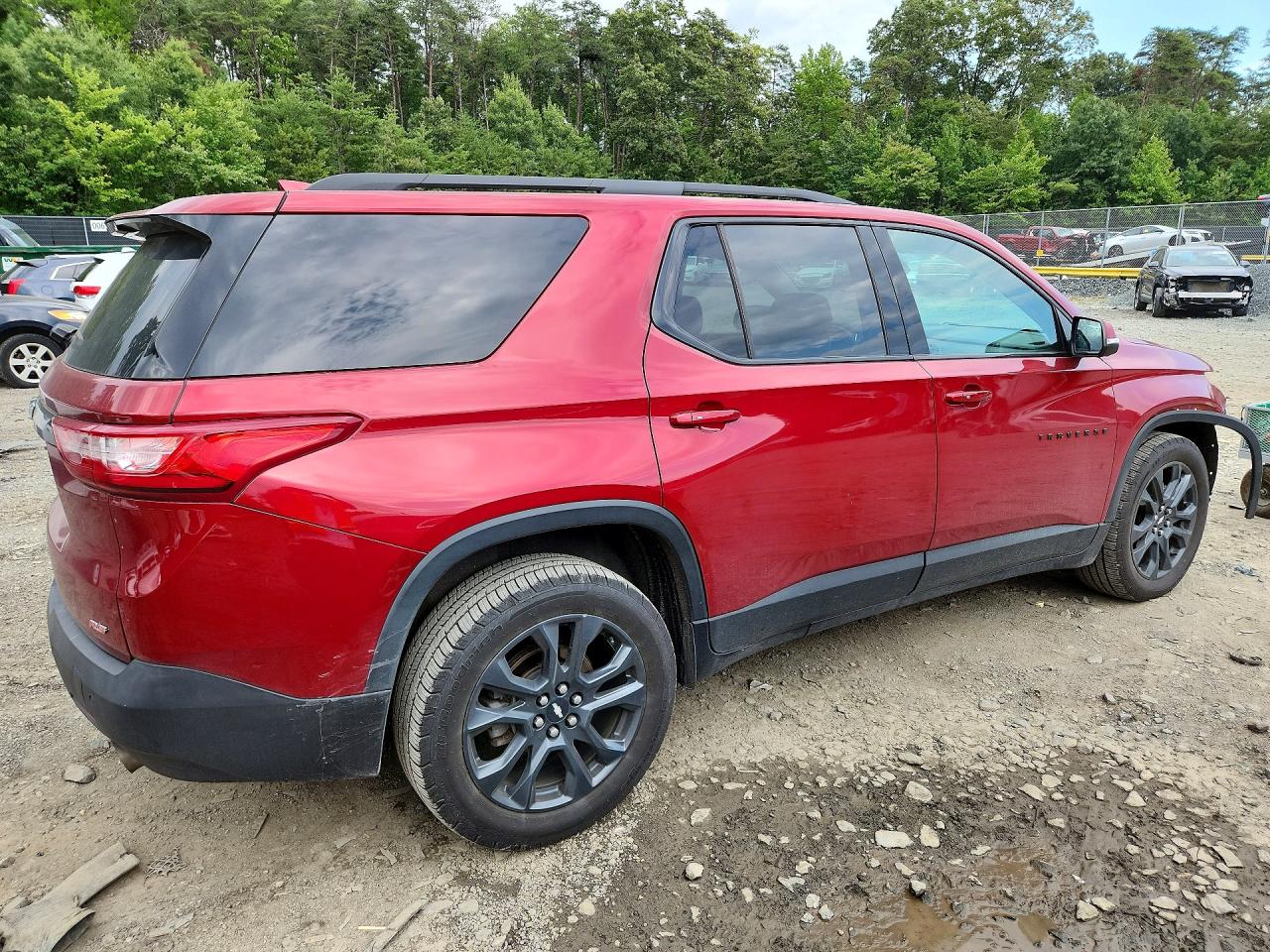 2021 Chevrolet Traverse Rs Red vin: 1GNERJKW0MJ210415