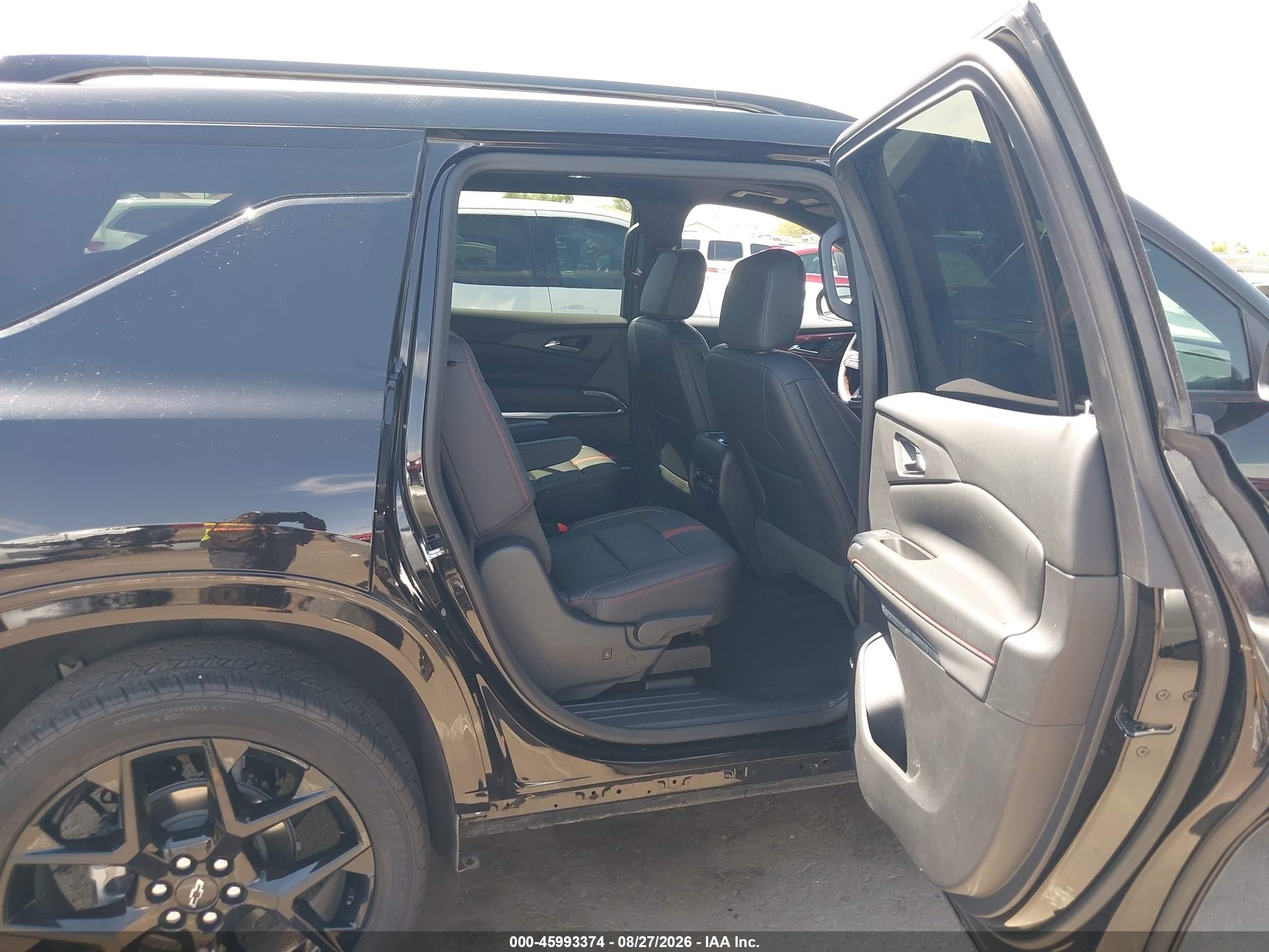 2024 Chevrolet Traverse Fwd Rs Black vin: 1GNERLKS8RJ220979