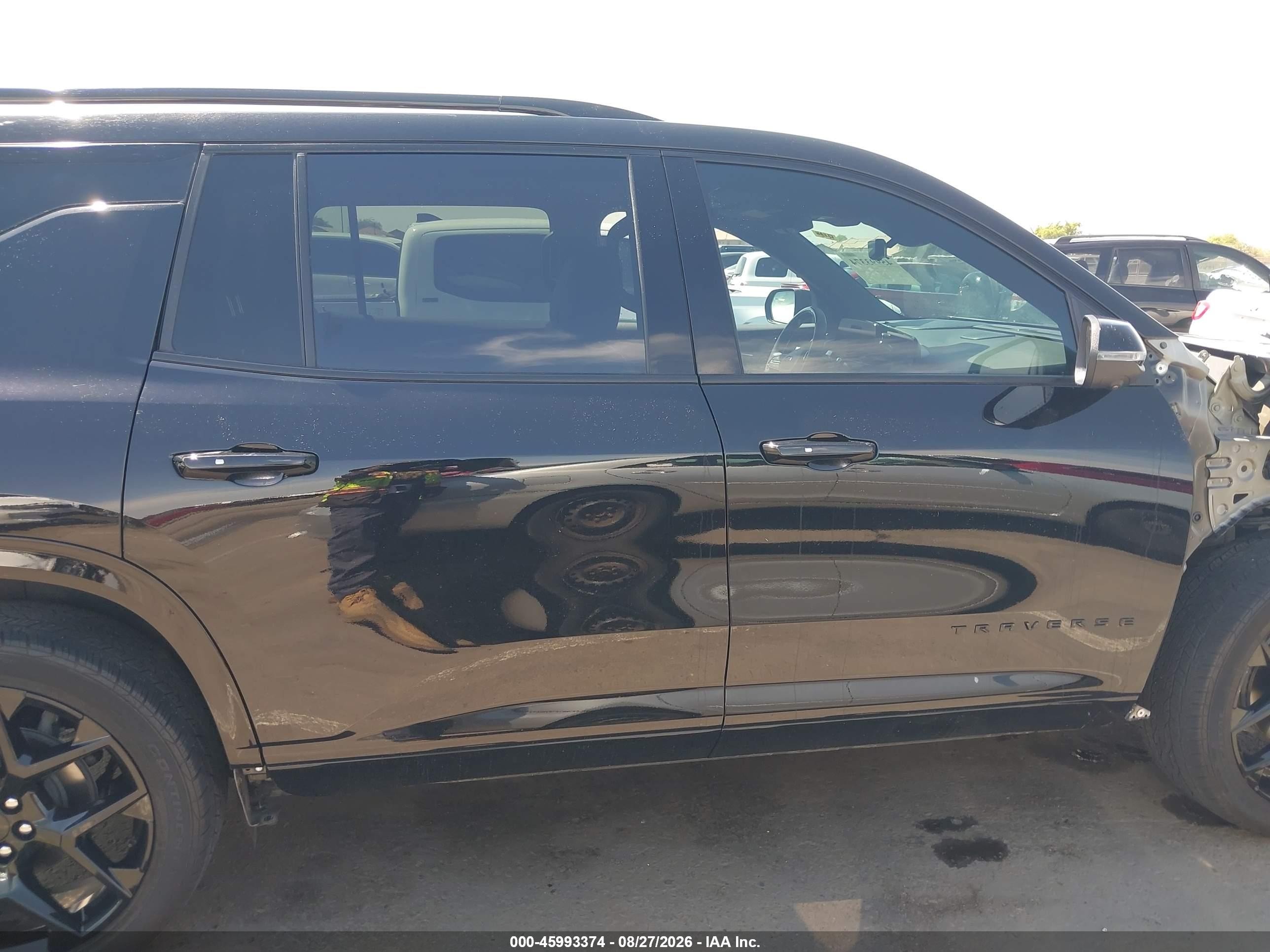 2024 Chevrolet Traverse Fwd Rs Black vin: 1GNERLKS8RJ220979