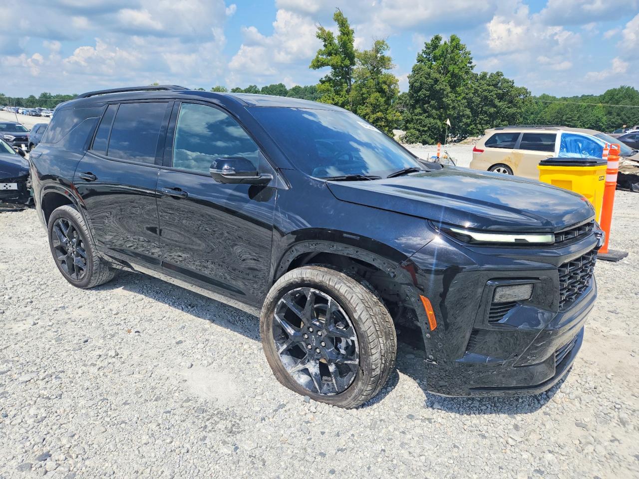 2025 Chevrolet Traverse Rs Black vin: 1GNERLRS8SJ171844