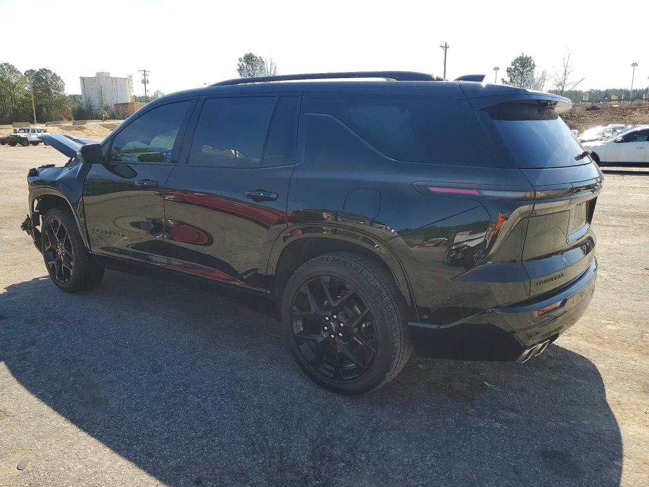 2025 Chevrolet Traverse Rs Черный vin: 1GNERLRS9SJ138545