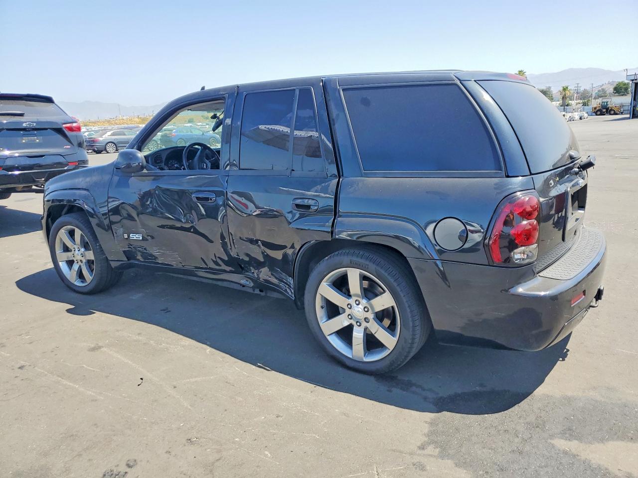 2008 Chevrolet Trailblazer Ss Black vin: 1GNES13H282120204