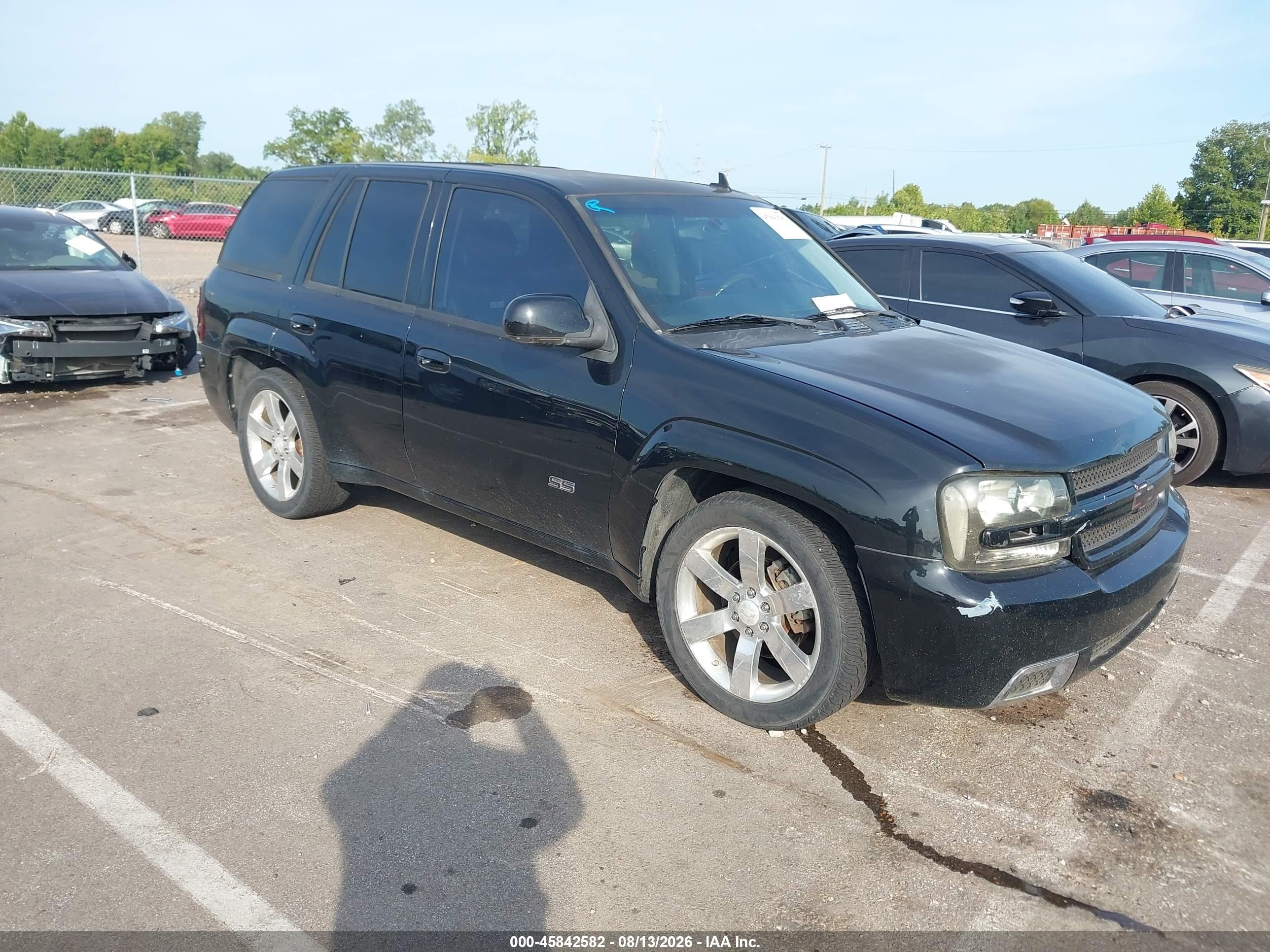2006 Chevrolet Trailblazer Lt Черный vin: 1GNES13H362322286